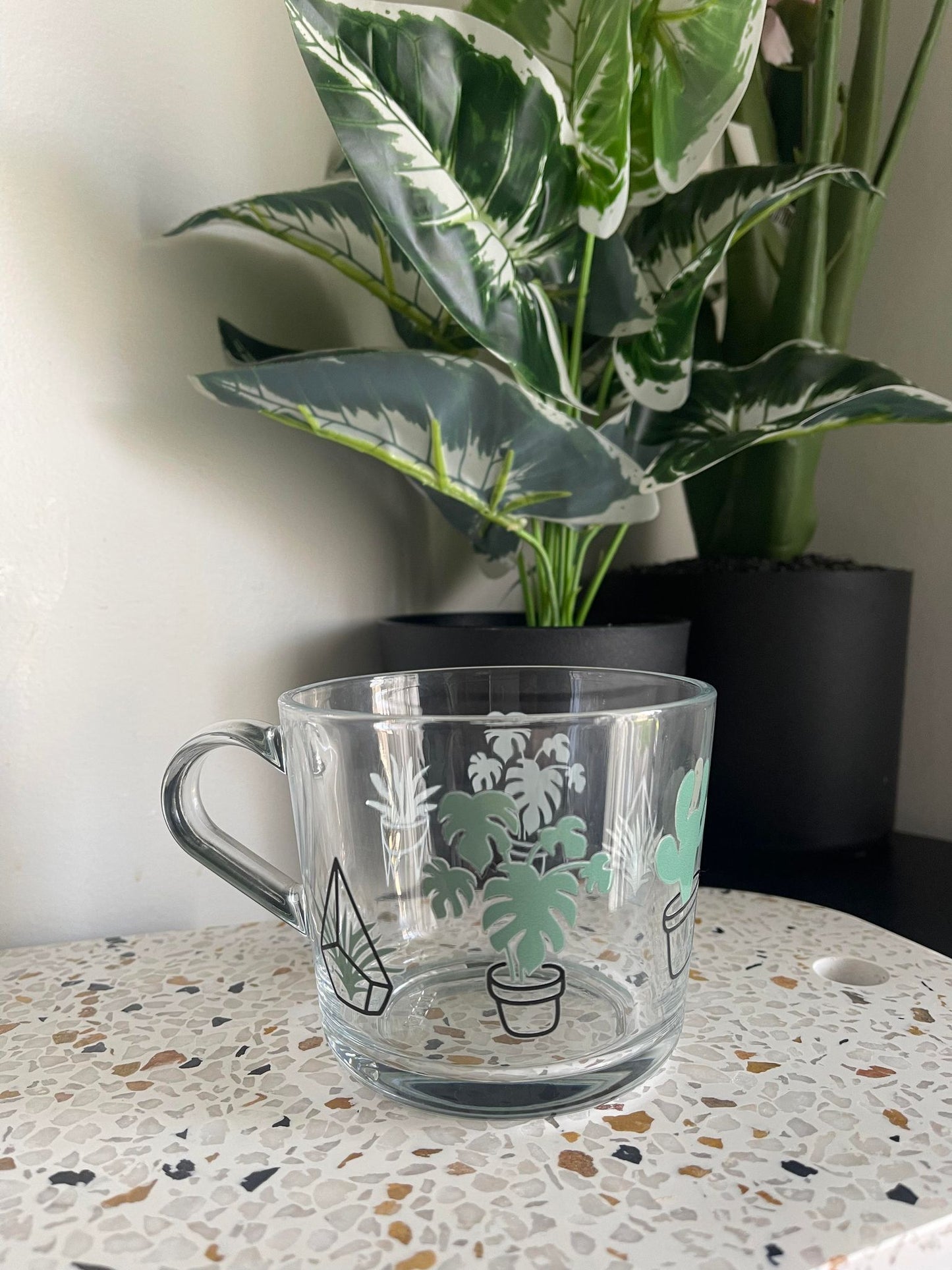 Plant Glass Mug