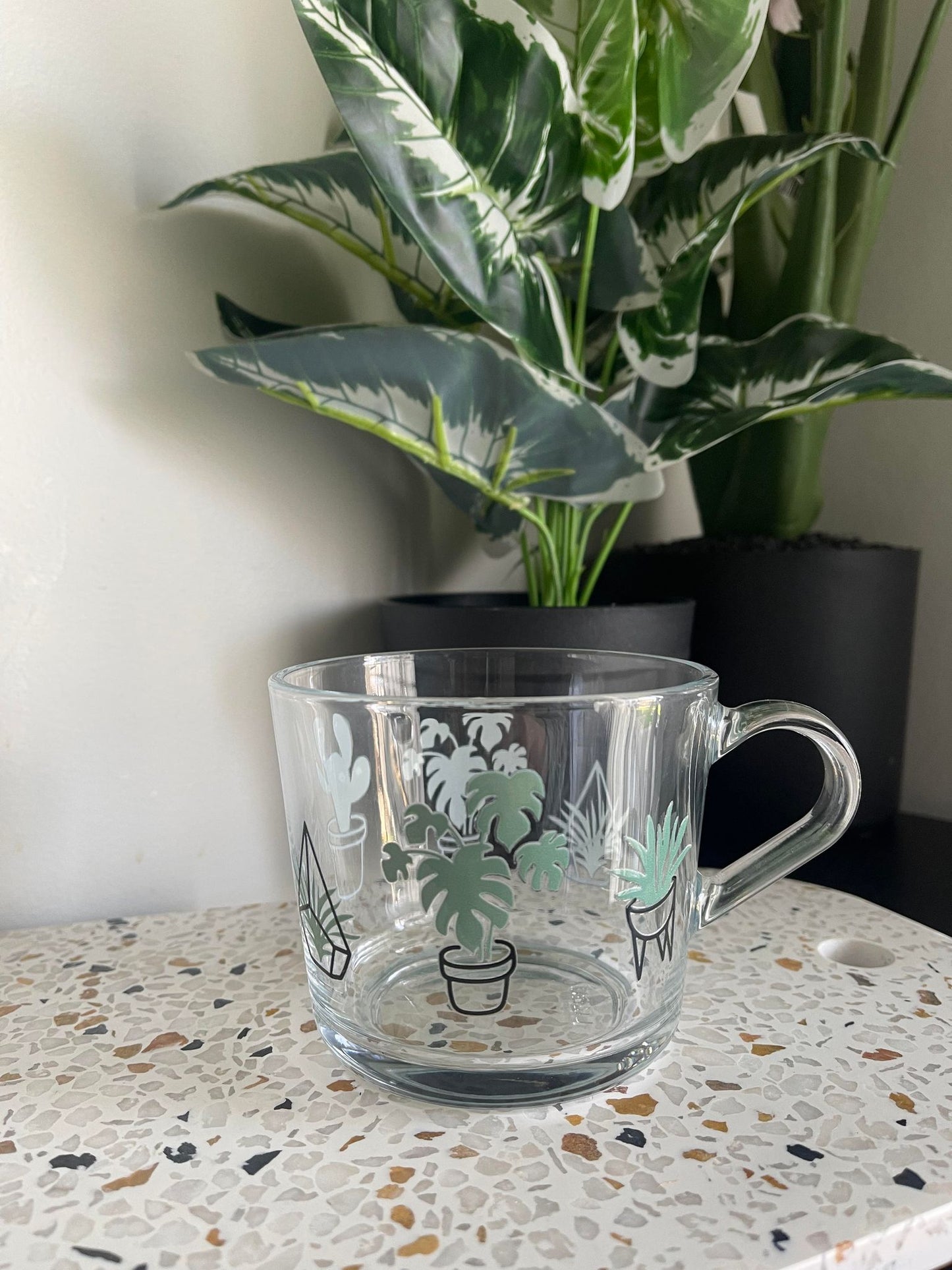 Plant Glass Mug