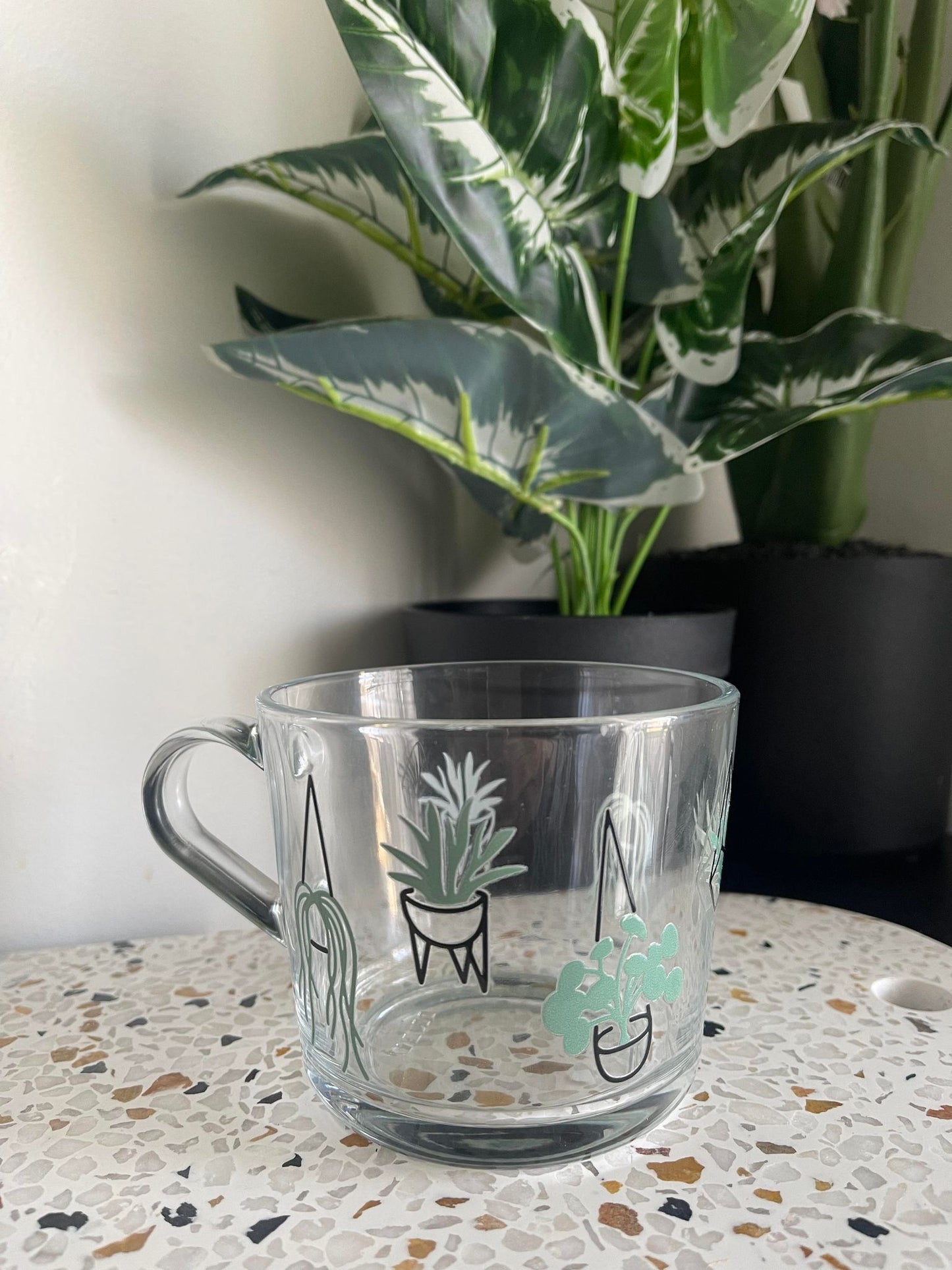 Plant Glass Mug