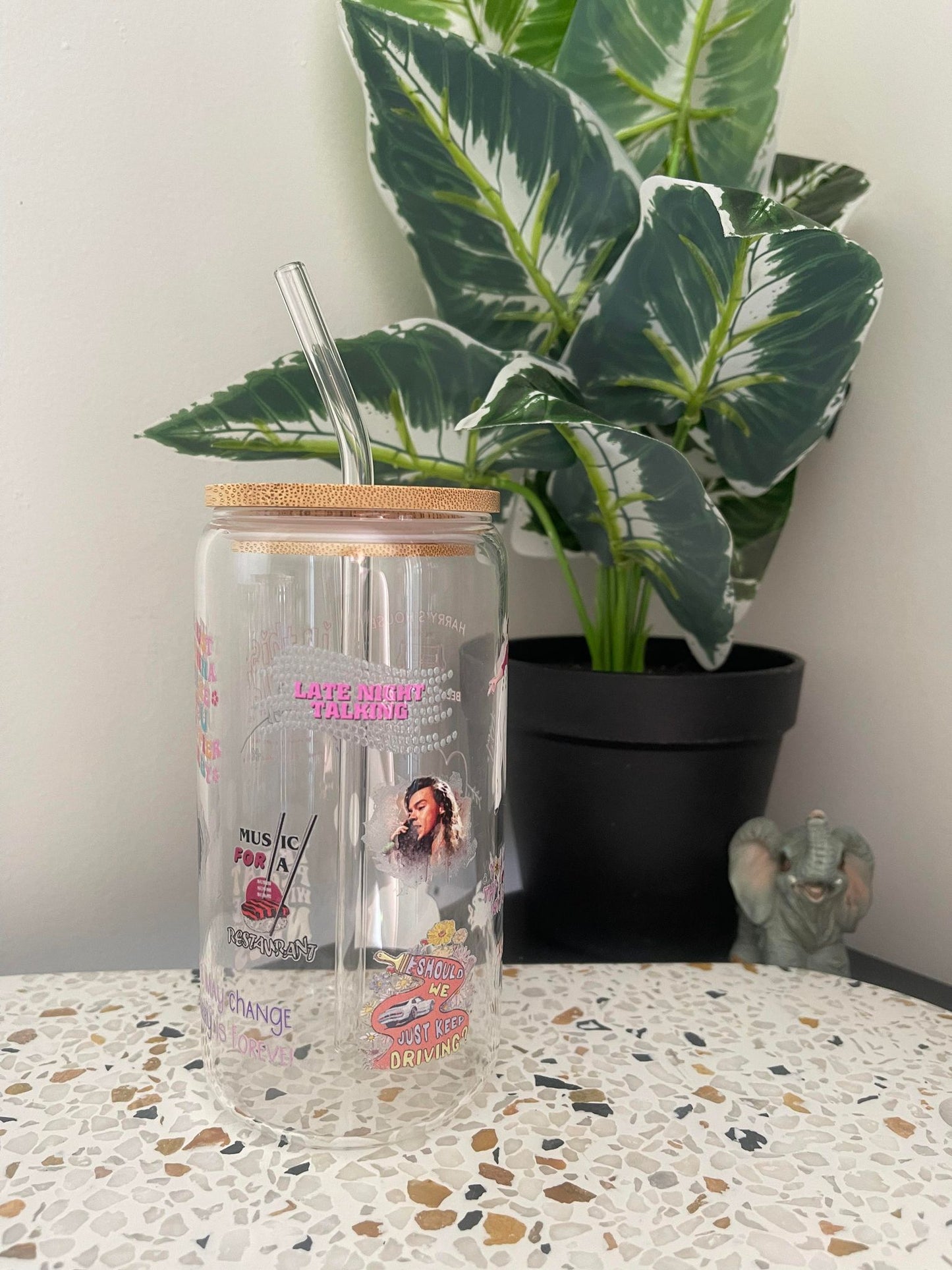 Harry Styles Libbey Glass