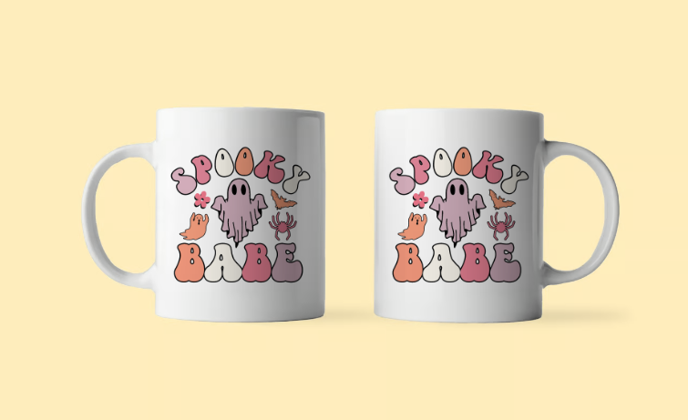 Spooky Babe Mug