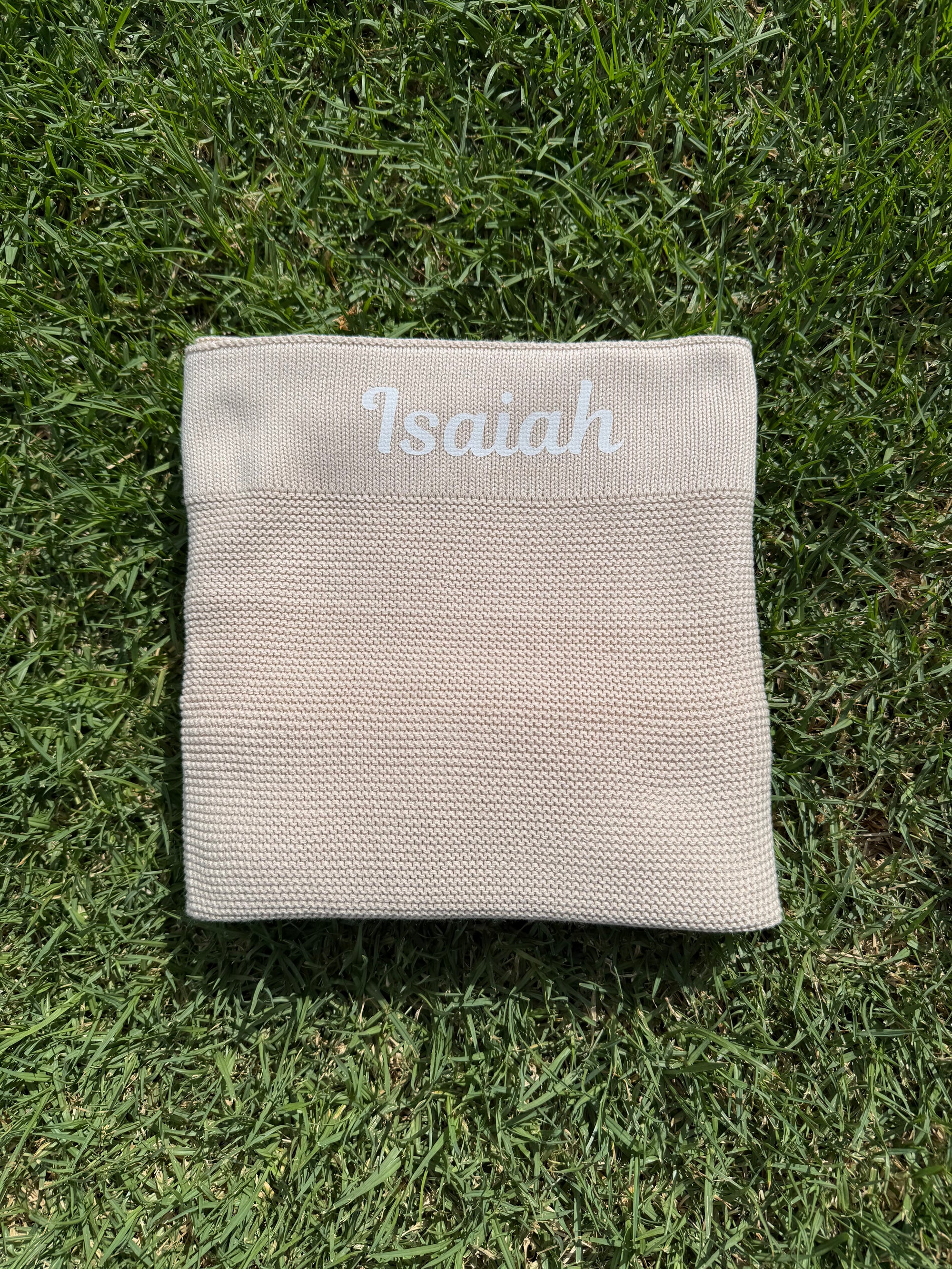 Personalised Baby Blanket