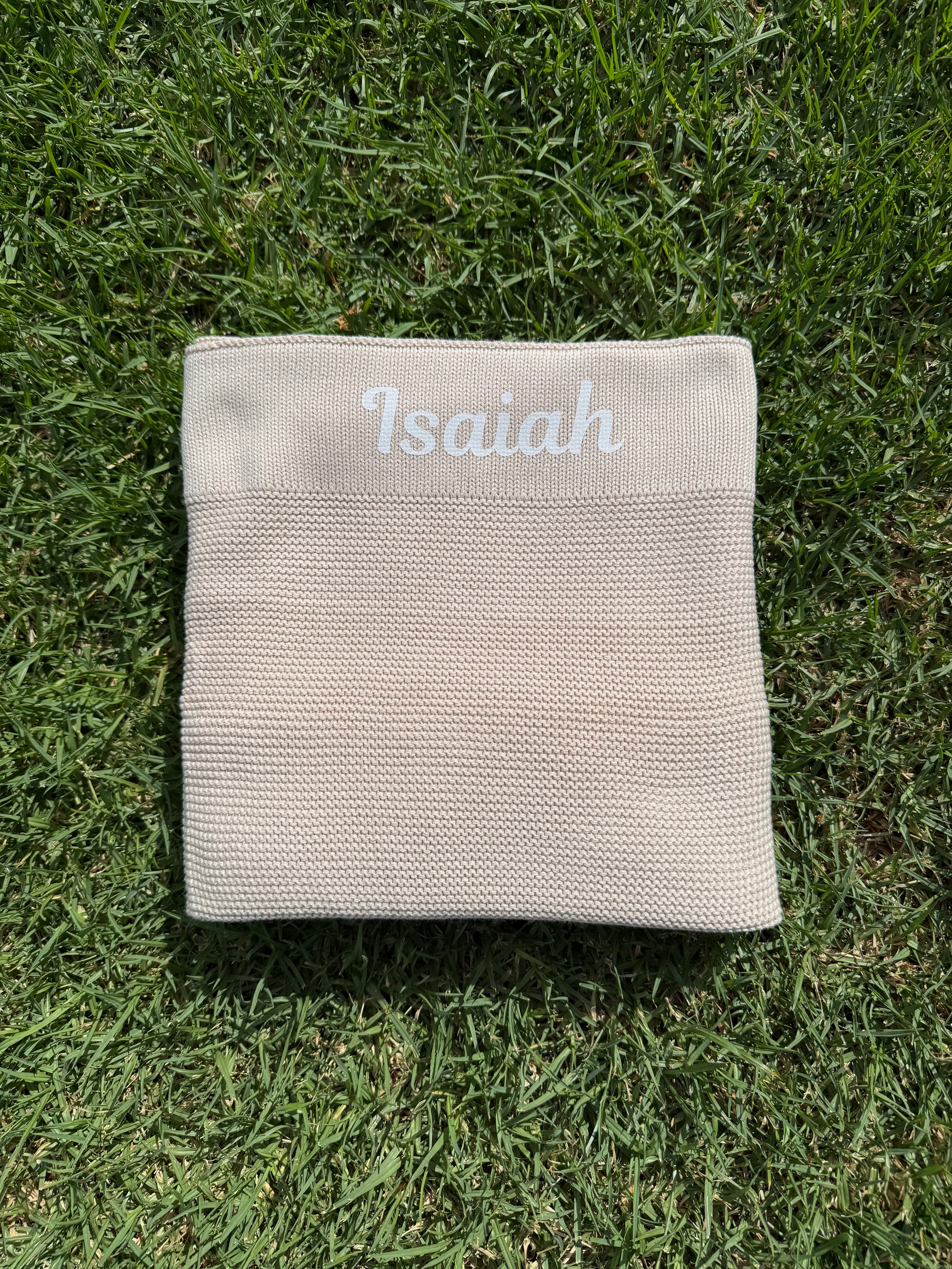 Personalised Baby Blanket