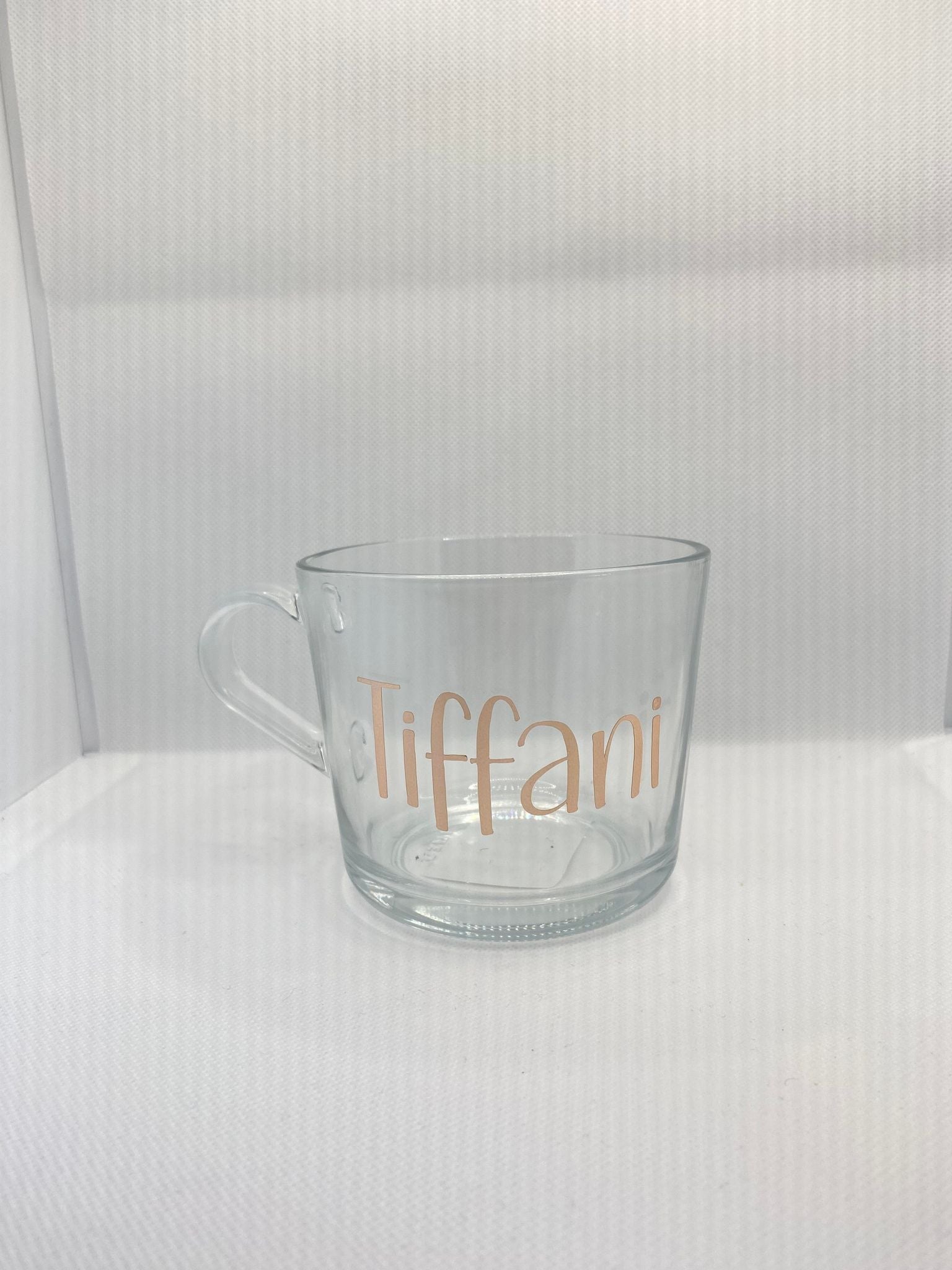 Personalised Glass Mug