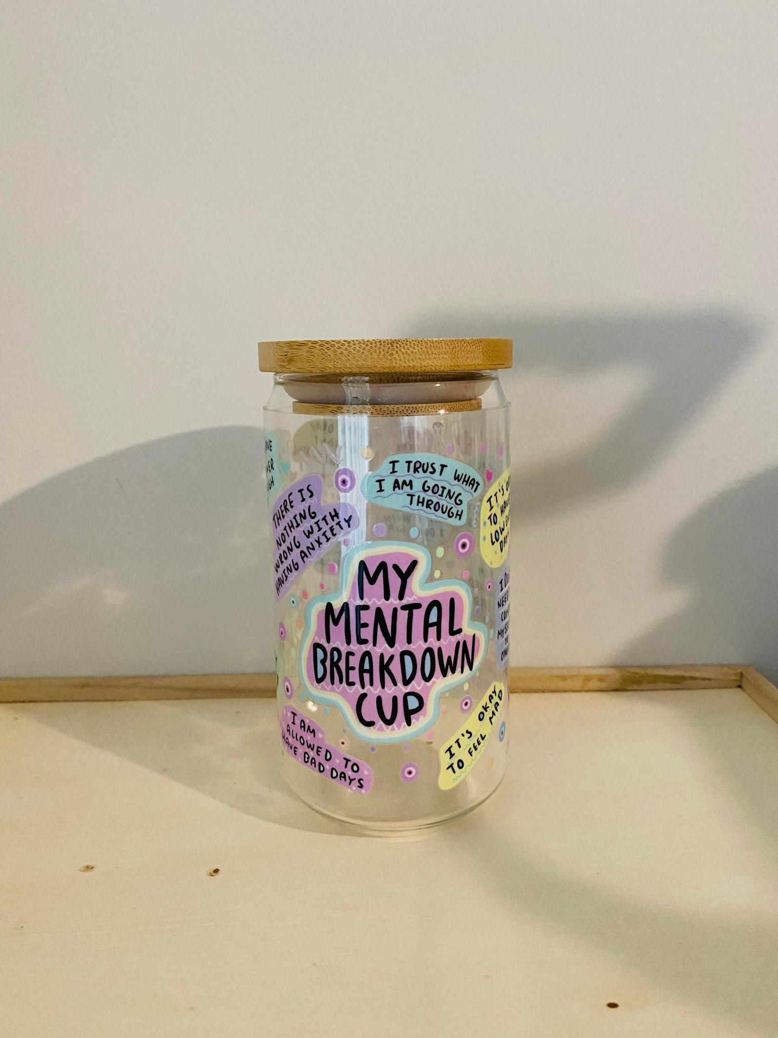 My Mental Breakdown Libbey Glass