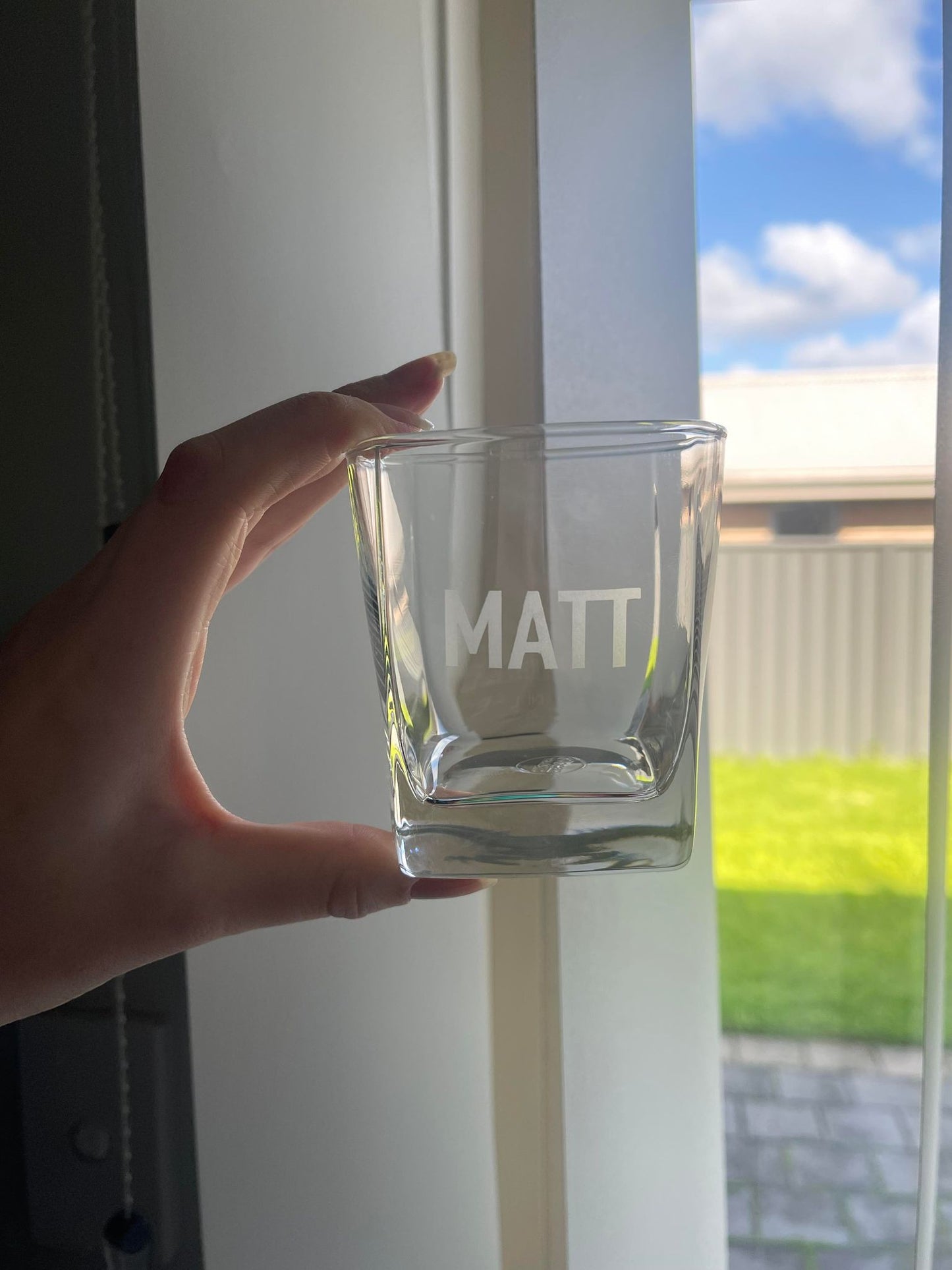 Personalised Whiskey Glass