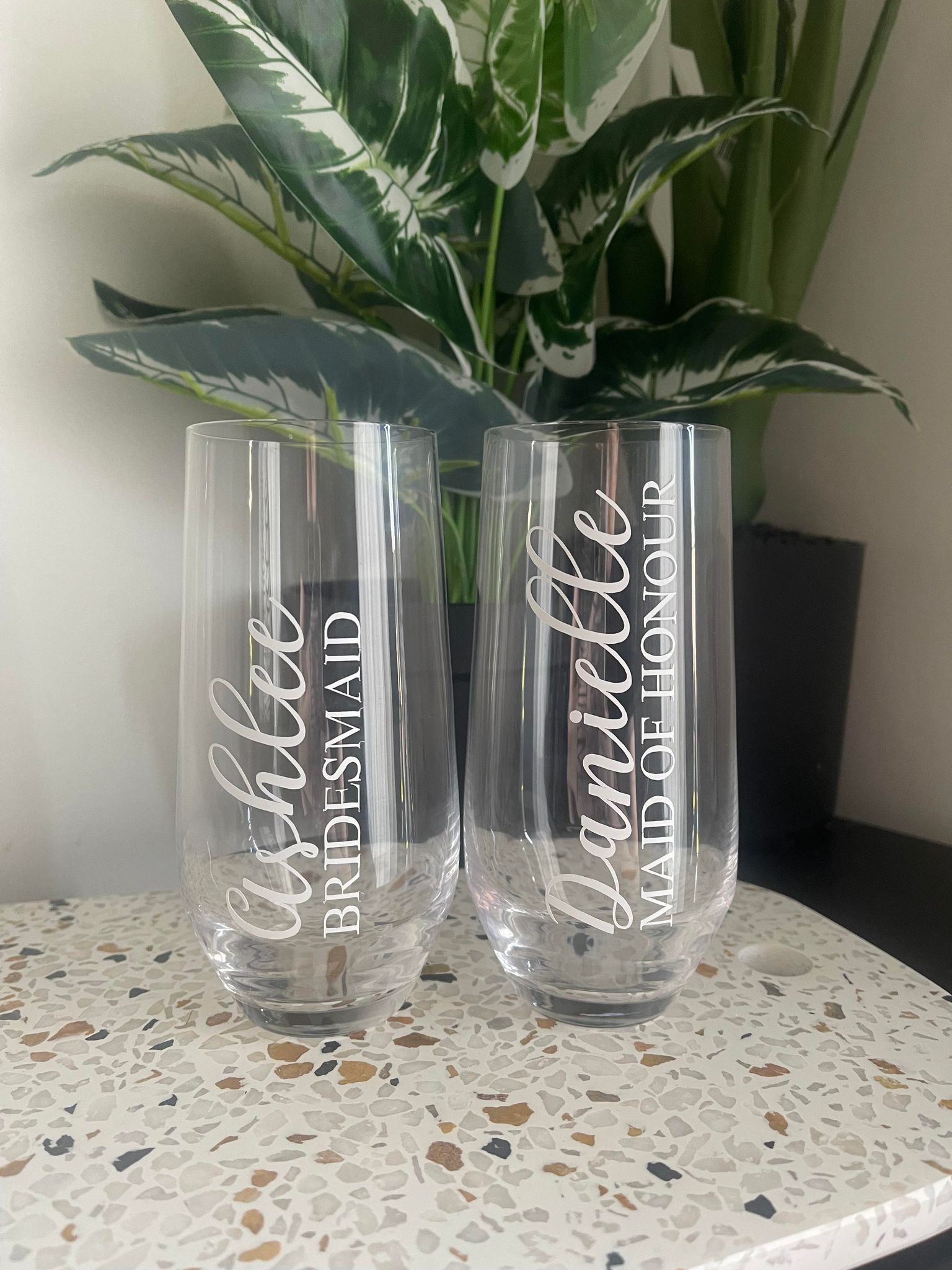 Bridesmaid Glasses