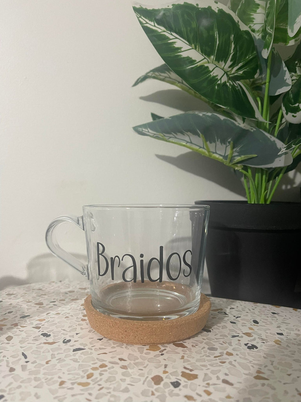 Personalised Glass Mug