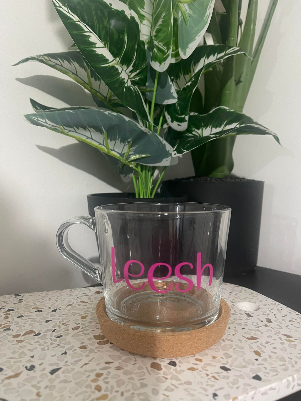 Personalised Glass Mug