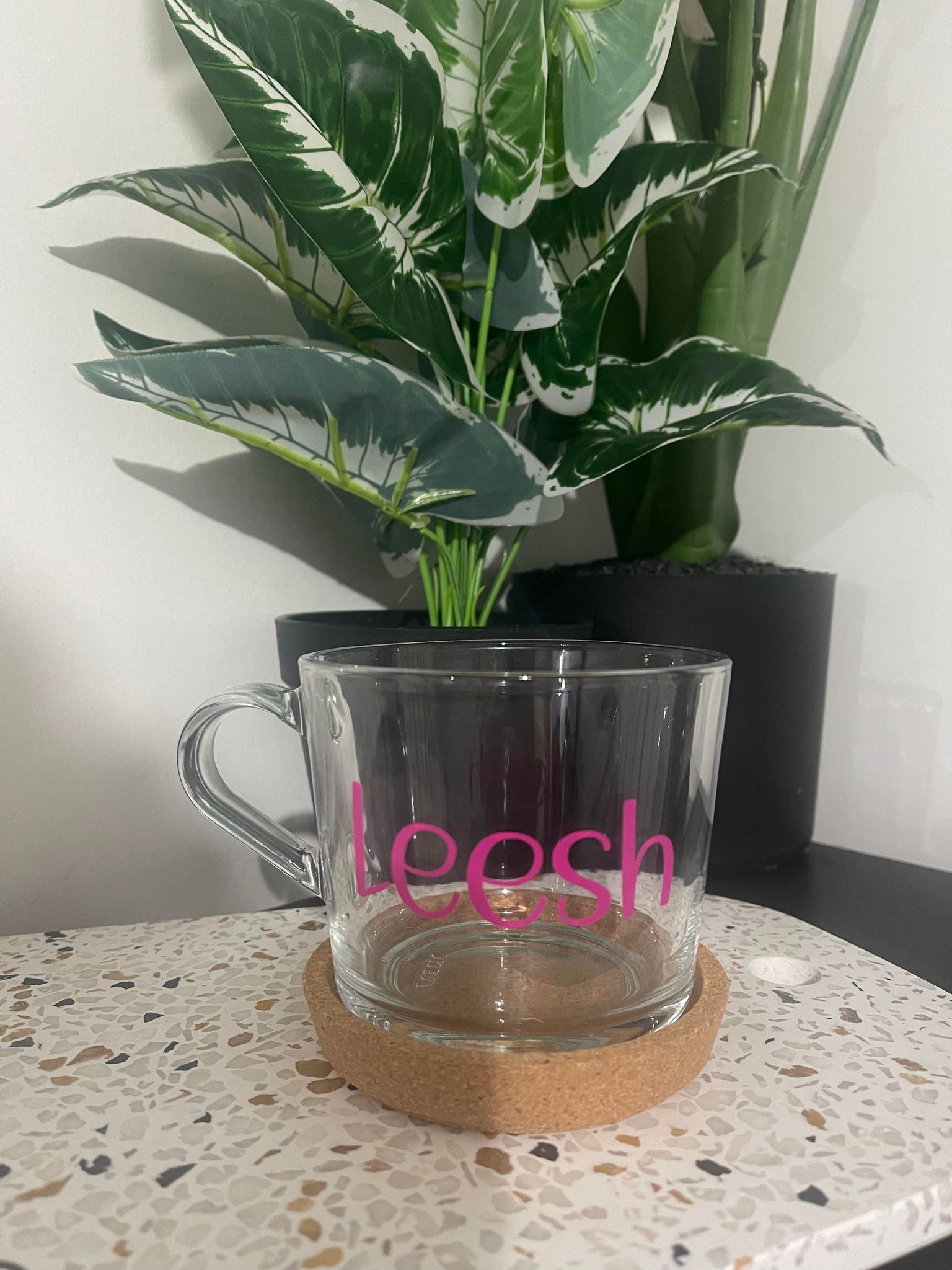 Personalised Glass Mug