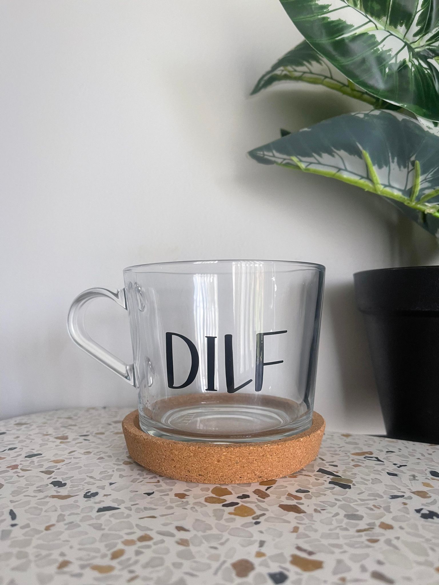 Personalised Glass Mug