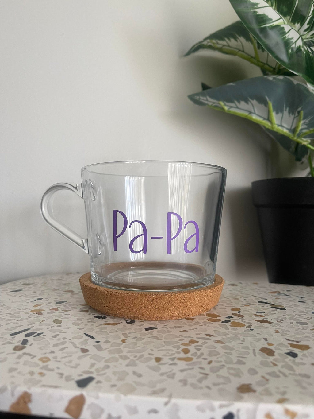 Personalised Glass Mug
