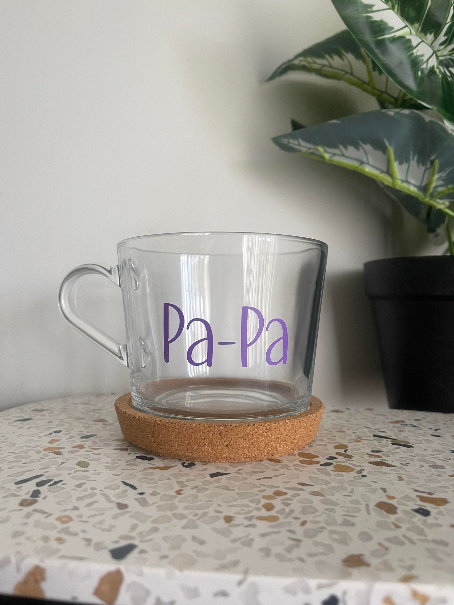 Personalised Glass Mug