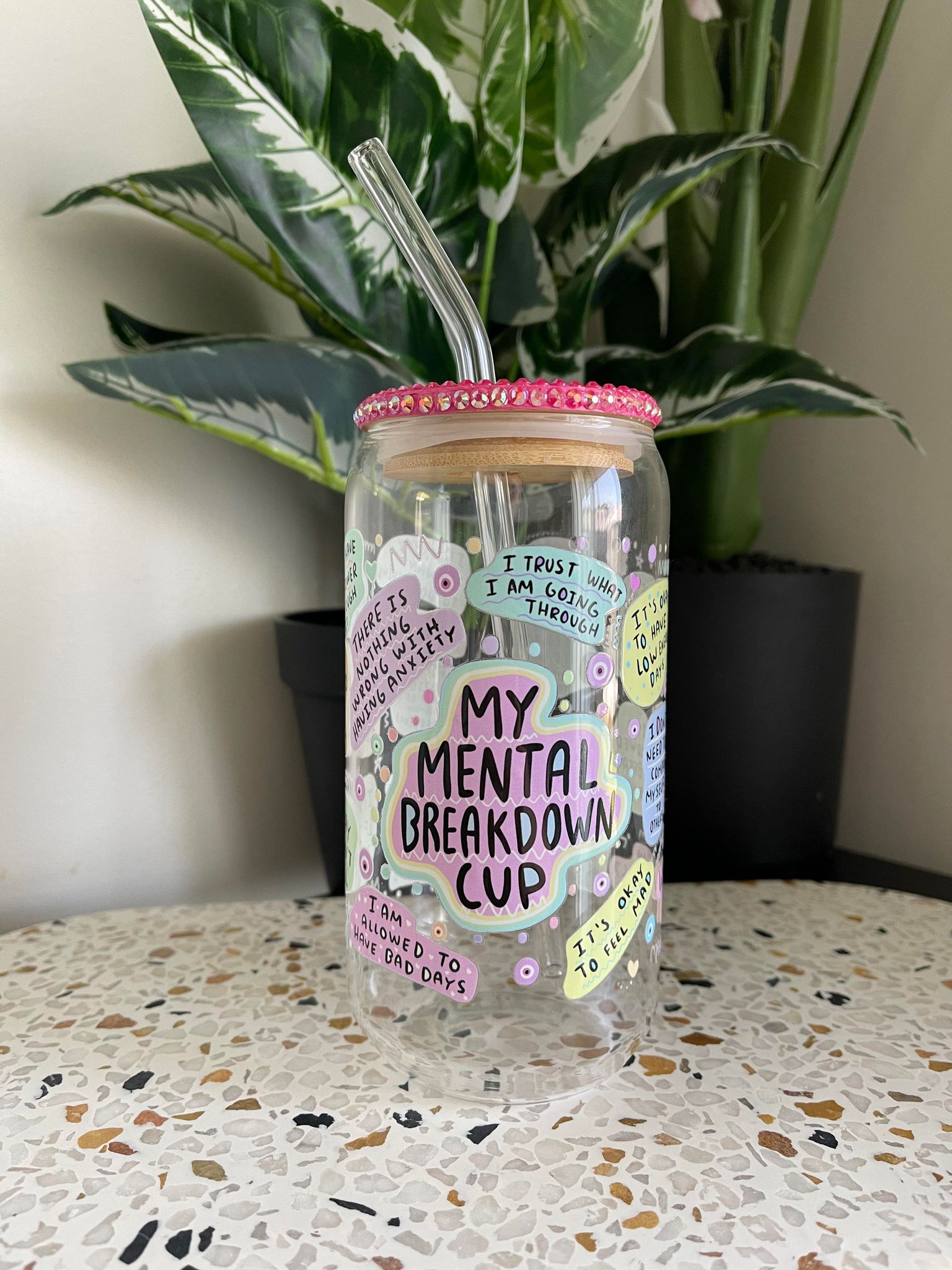 My Mental Breakdown Libbey Glass