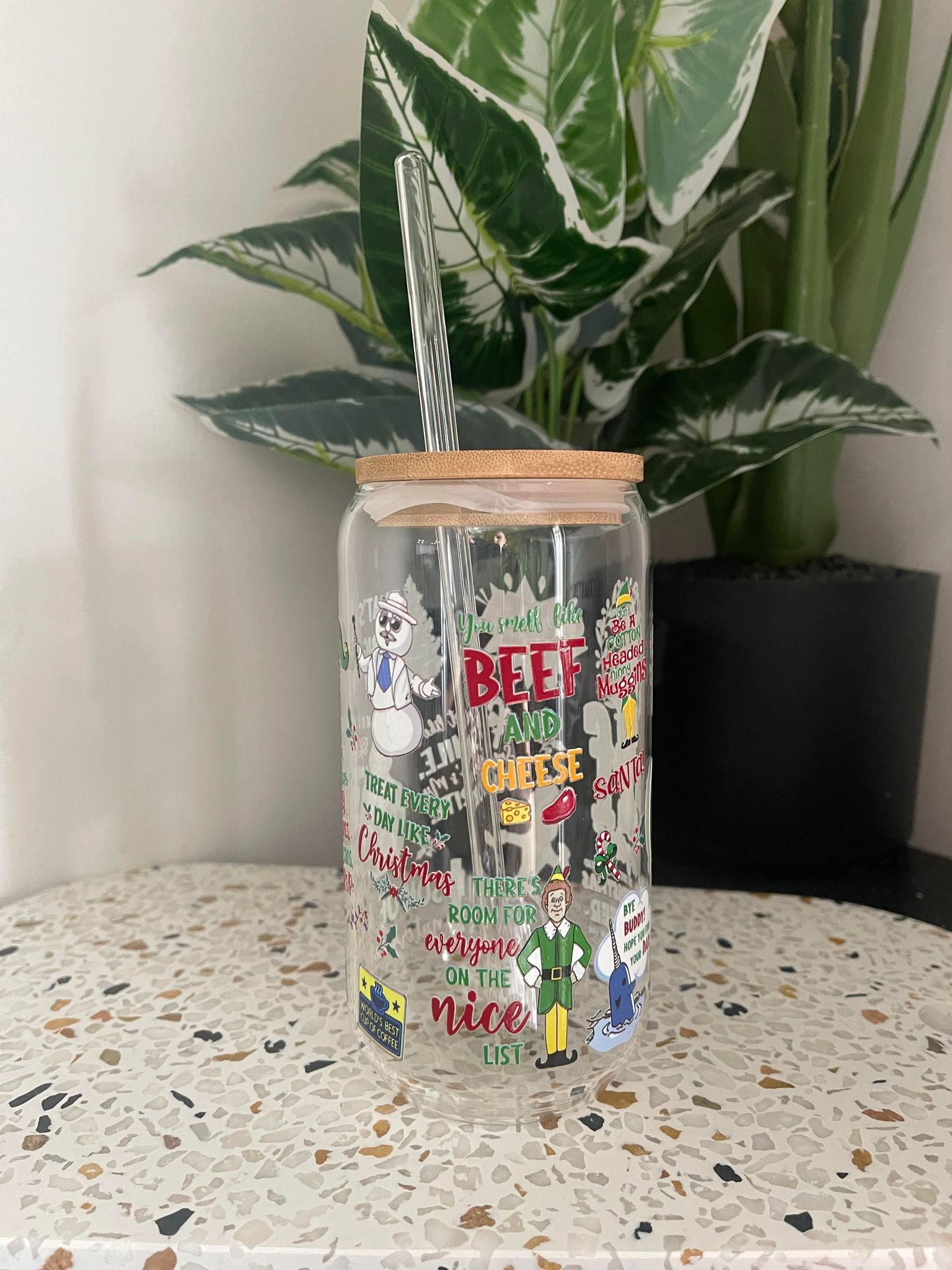 Elf Movie Libbey Glass
