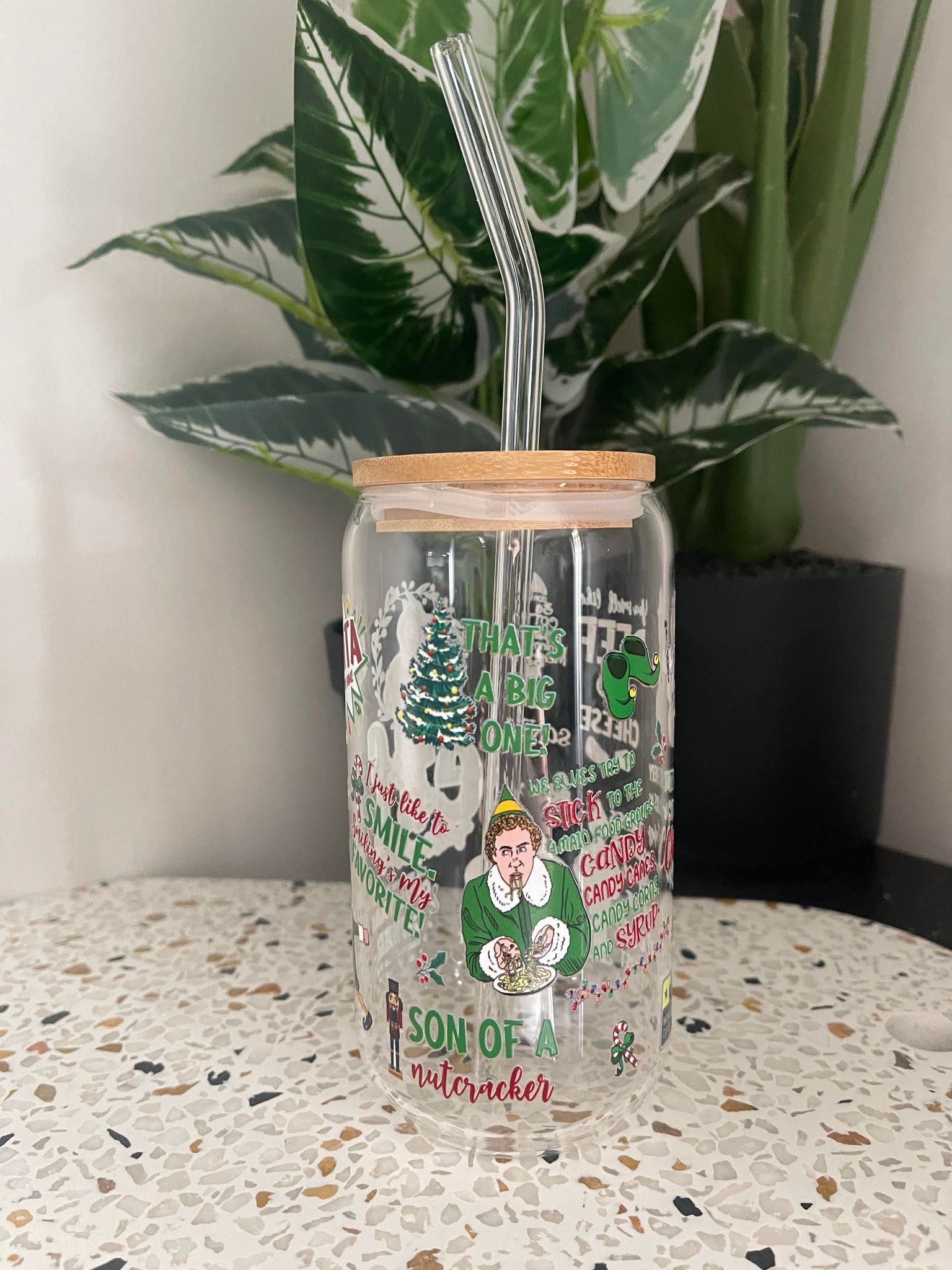 Elf Movie Libbey Glass