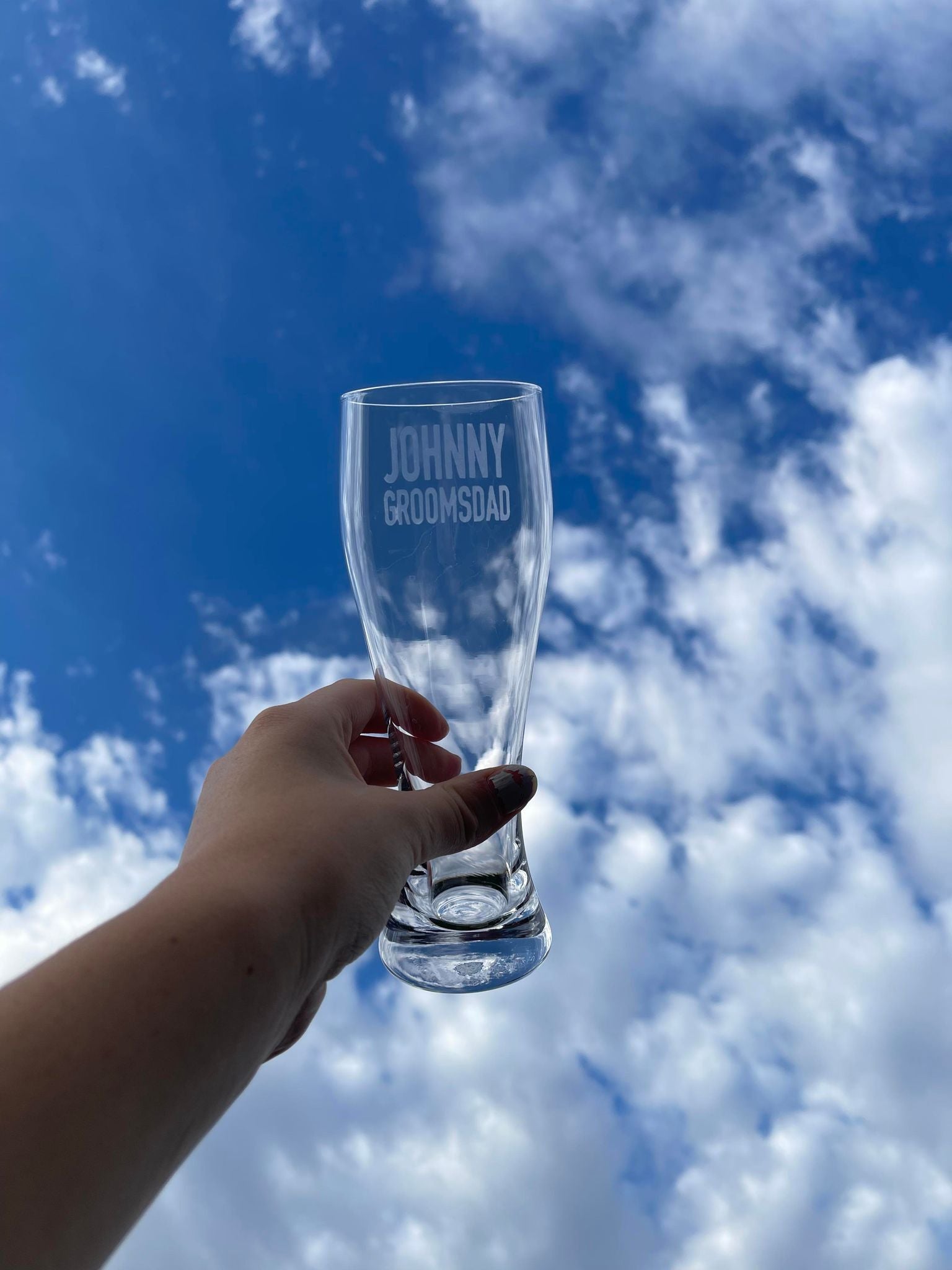 Personalised Beer Glass