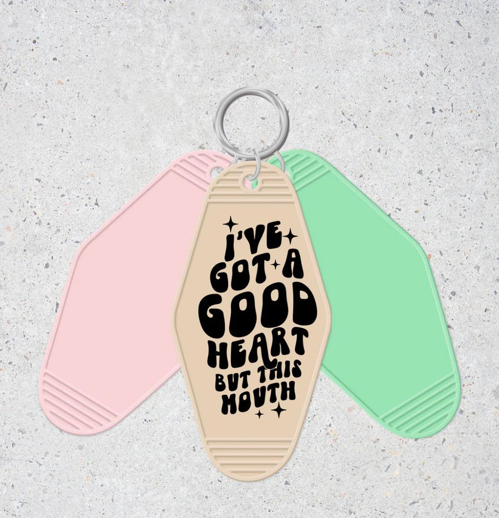 I've got a good heart - Motel Keychain