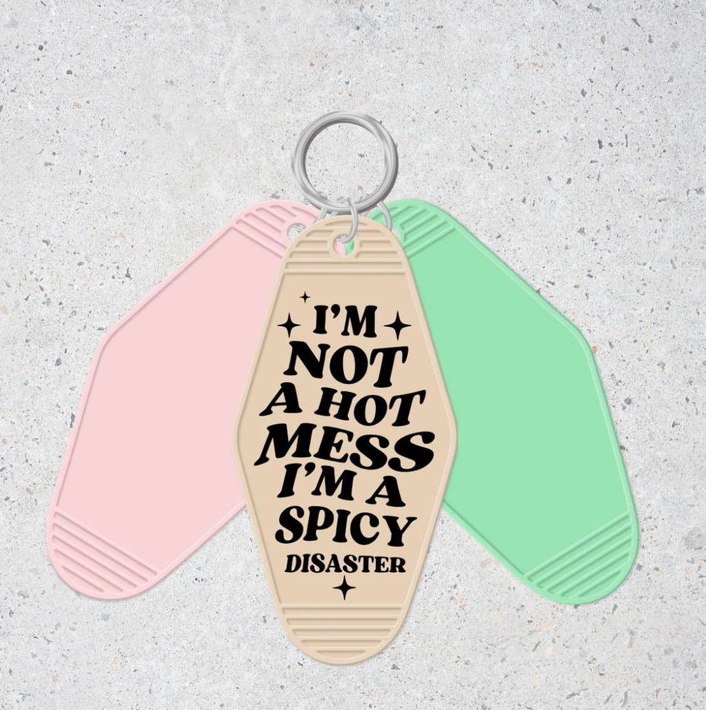 Spicy Disaster - Motel Keychain