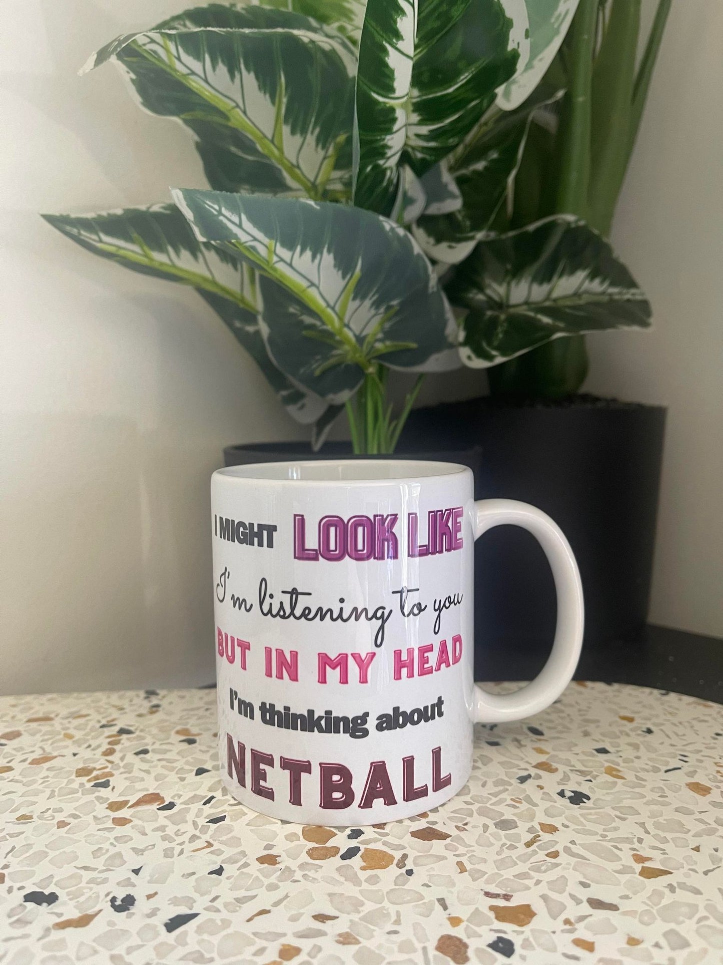 Netball Coffee Cup