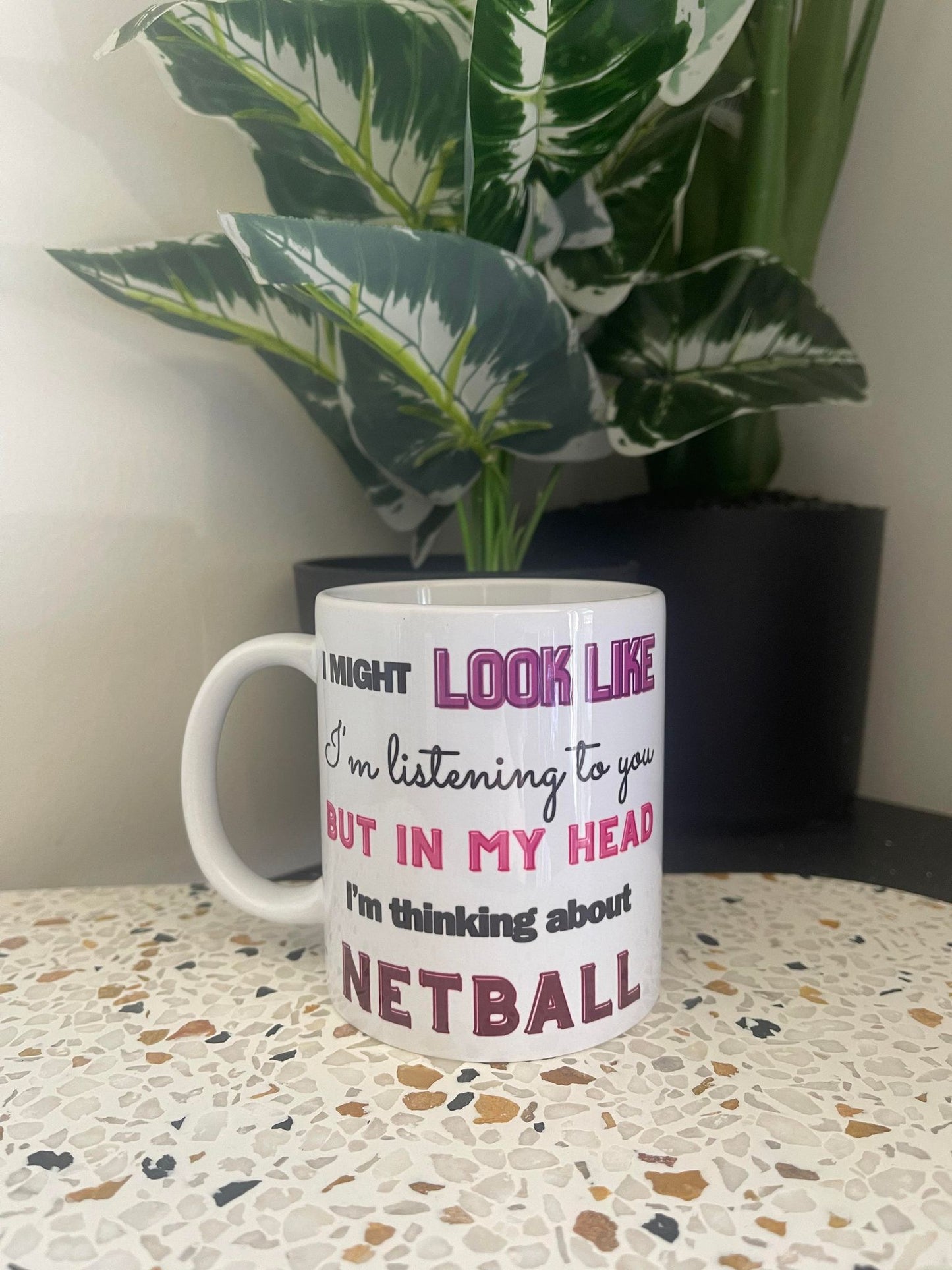 Netball Coffee Cup