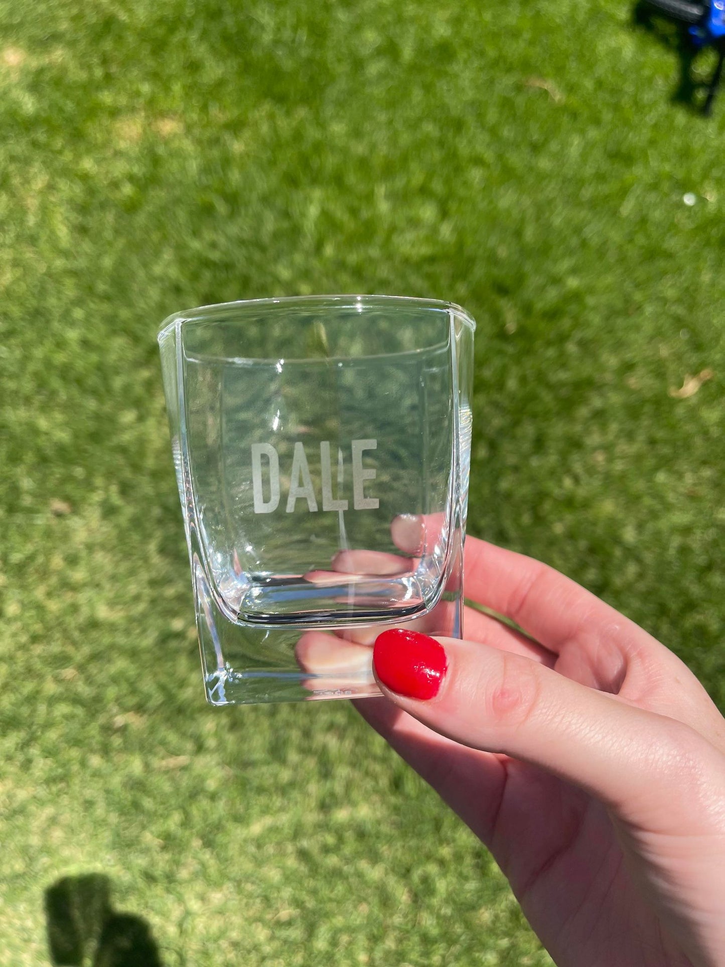 Personalised Whiskey Glass