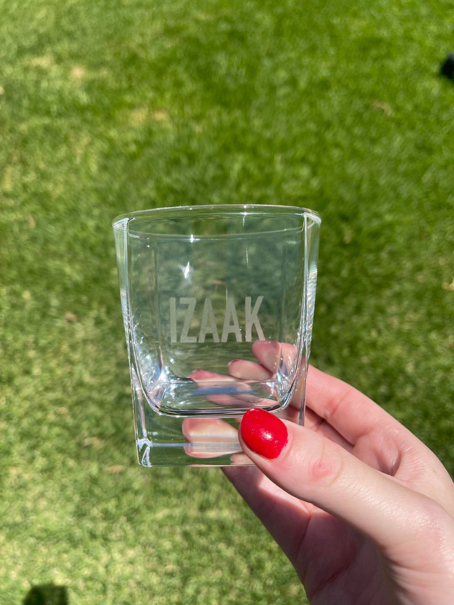 Personalised Whiskey Glass