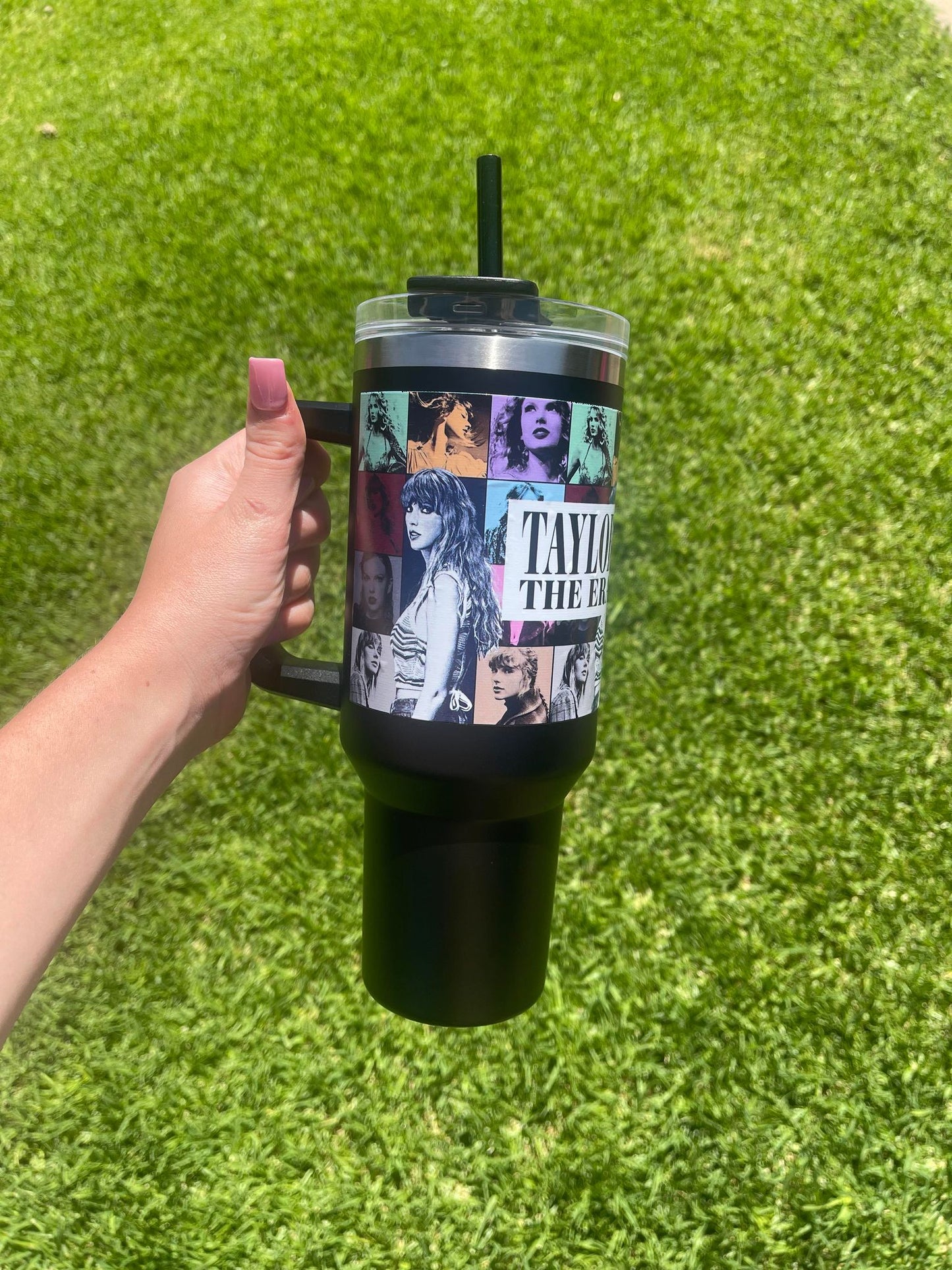 Stanley Dupe Tumbler- Taylor Swift