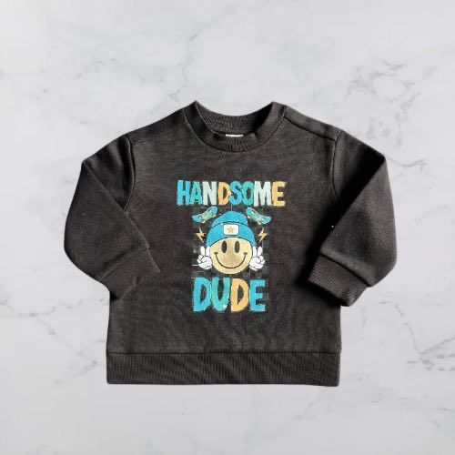 Handsome Dude - Kids Sweatshirt