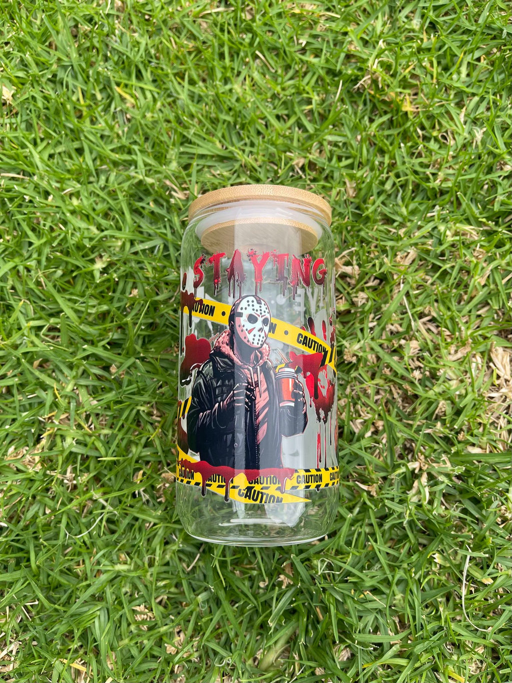 Halloween Iced Coffee Cup