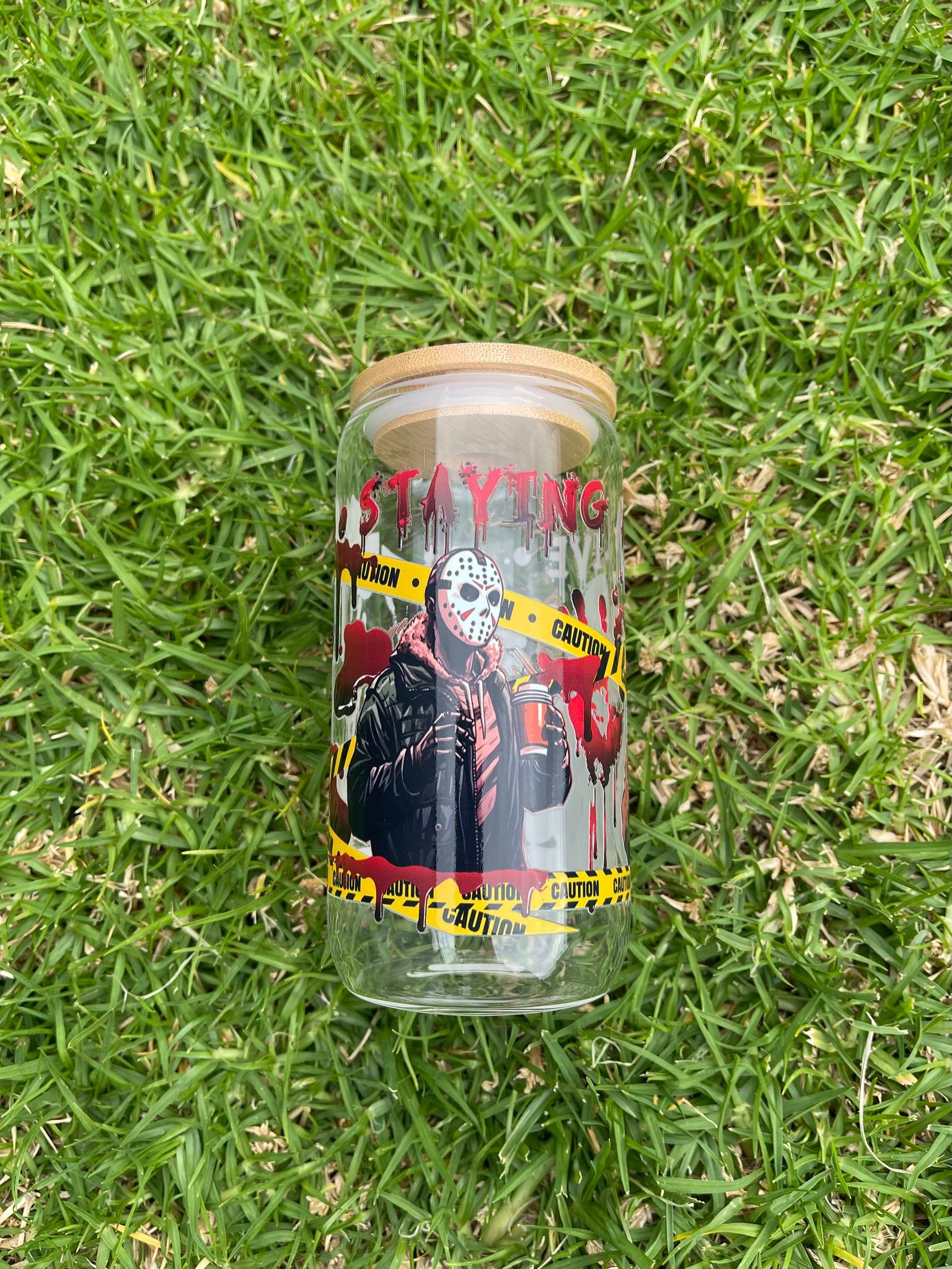 Halloween Iced Coffee Cup