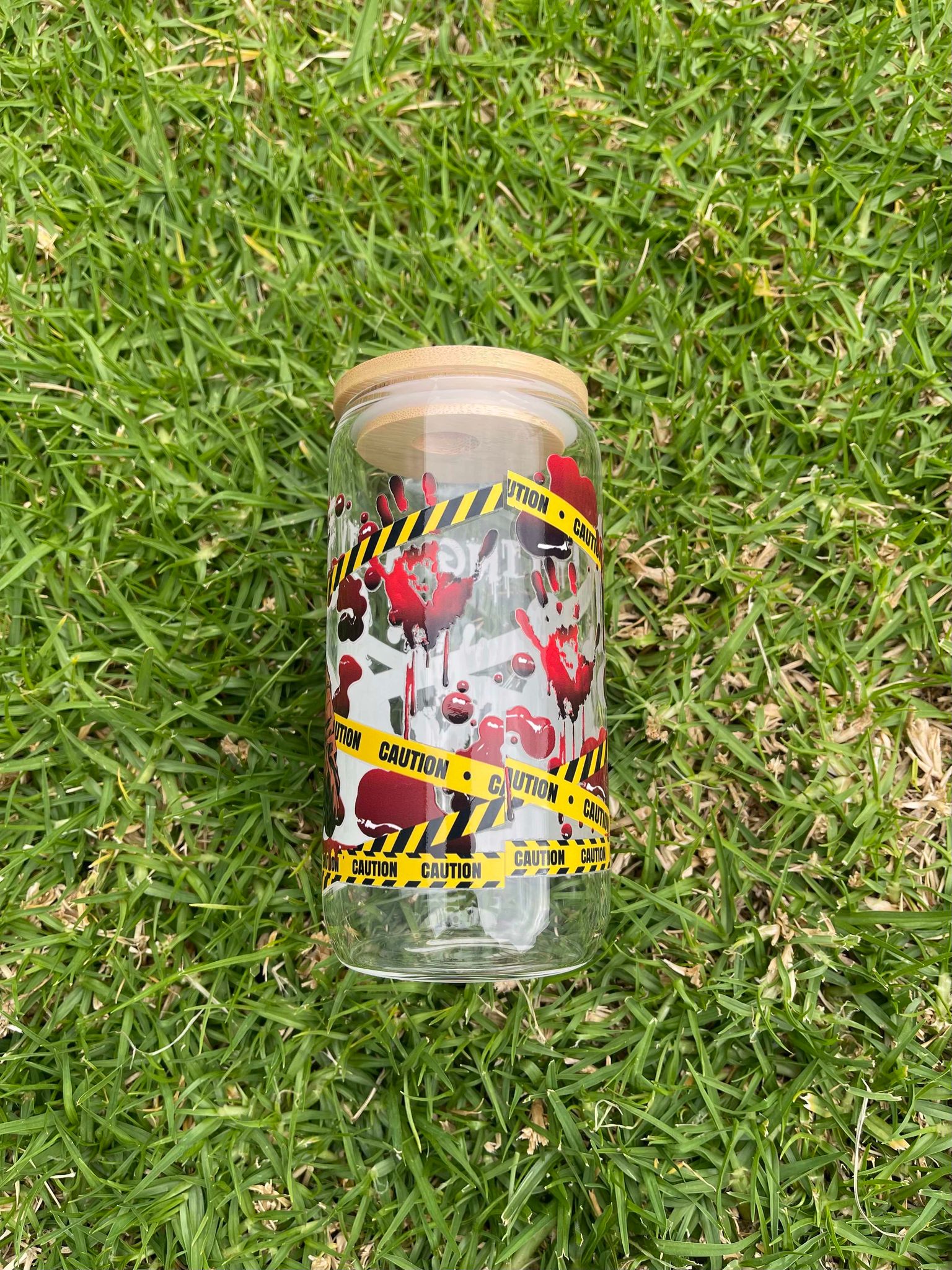 Halloween Iced Coffee Cup