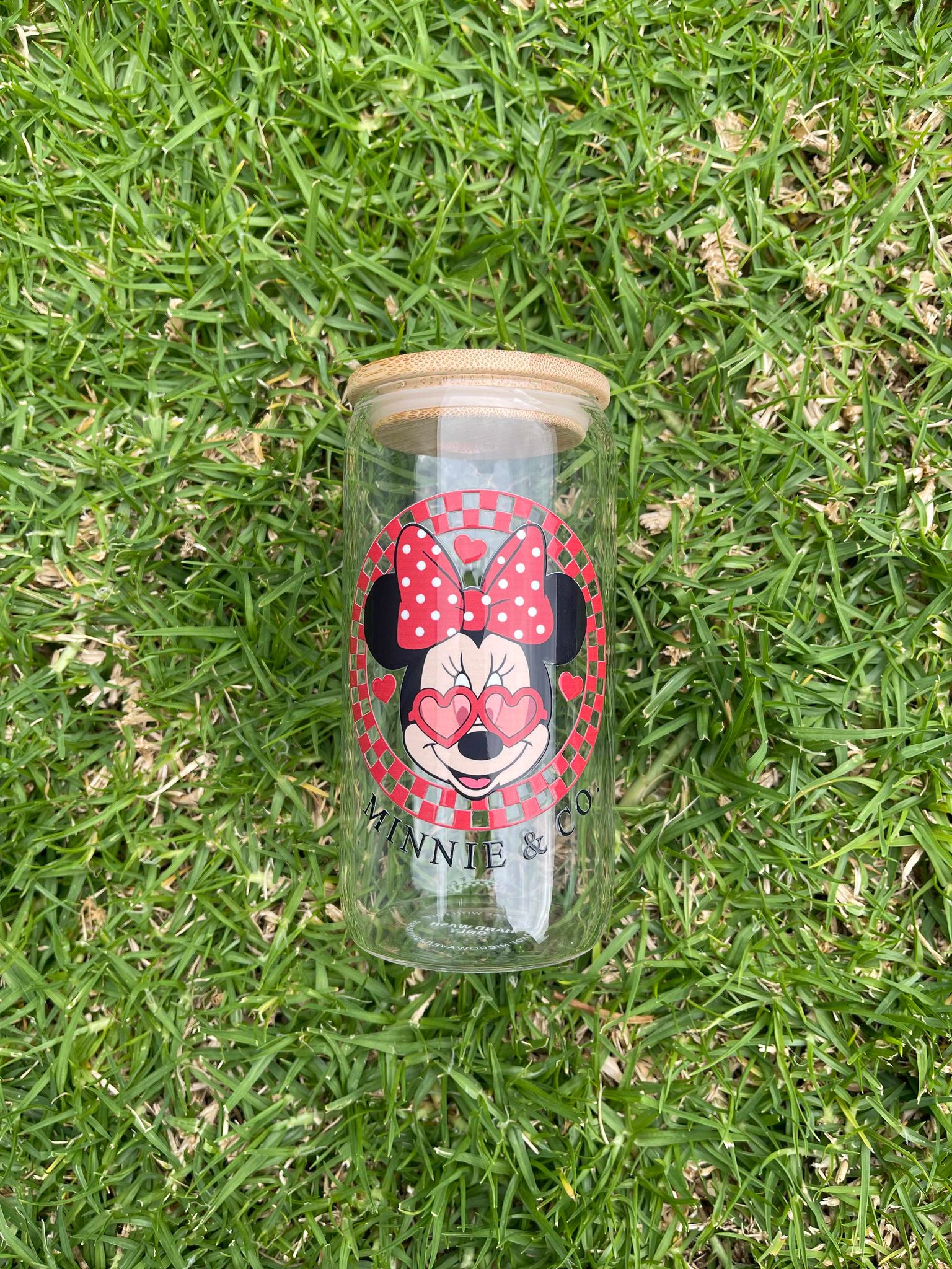 Minnie Mouse Iced Coffee Cup
