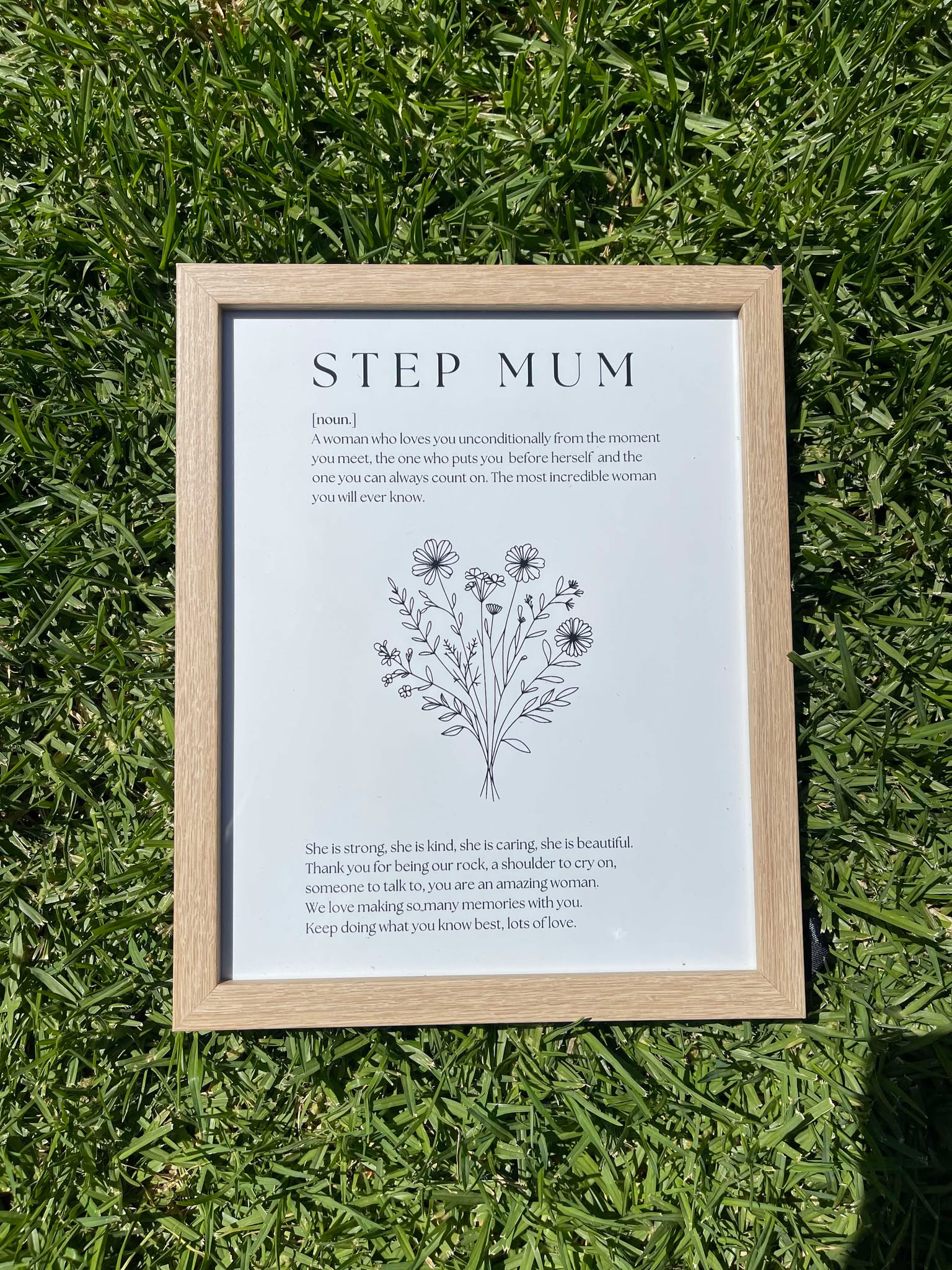 Floral Definition Frames - Personalised
