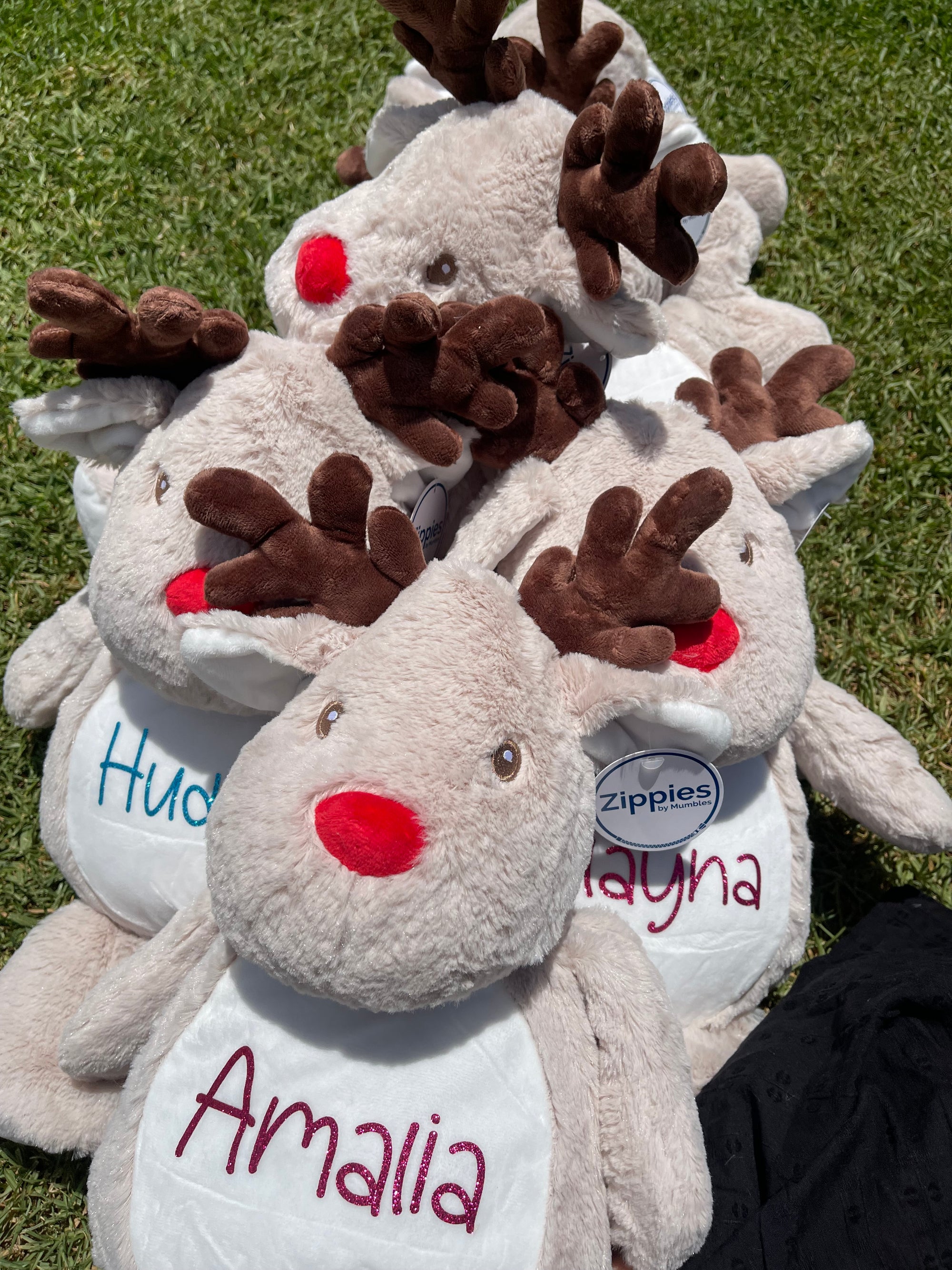 Personalised Plush Reindeer