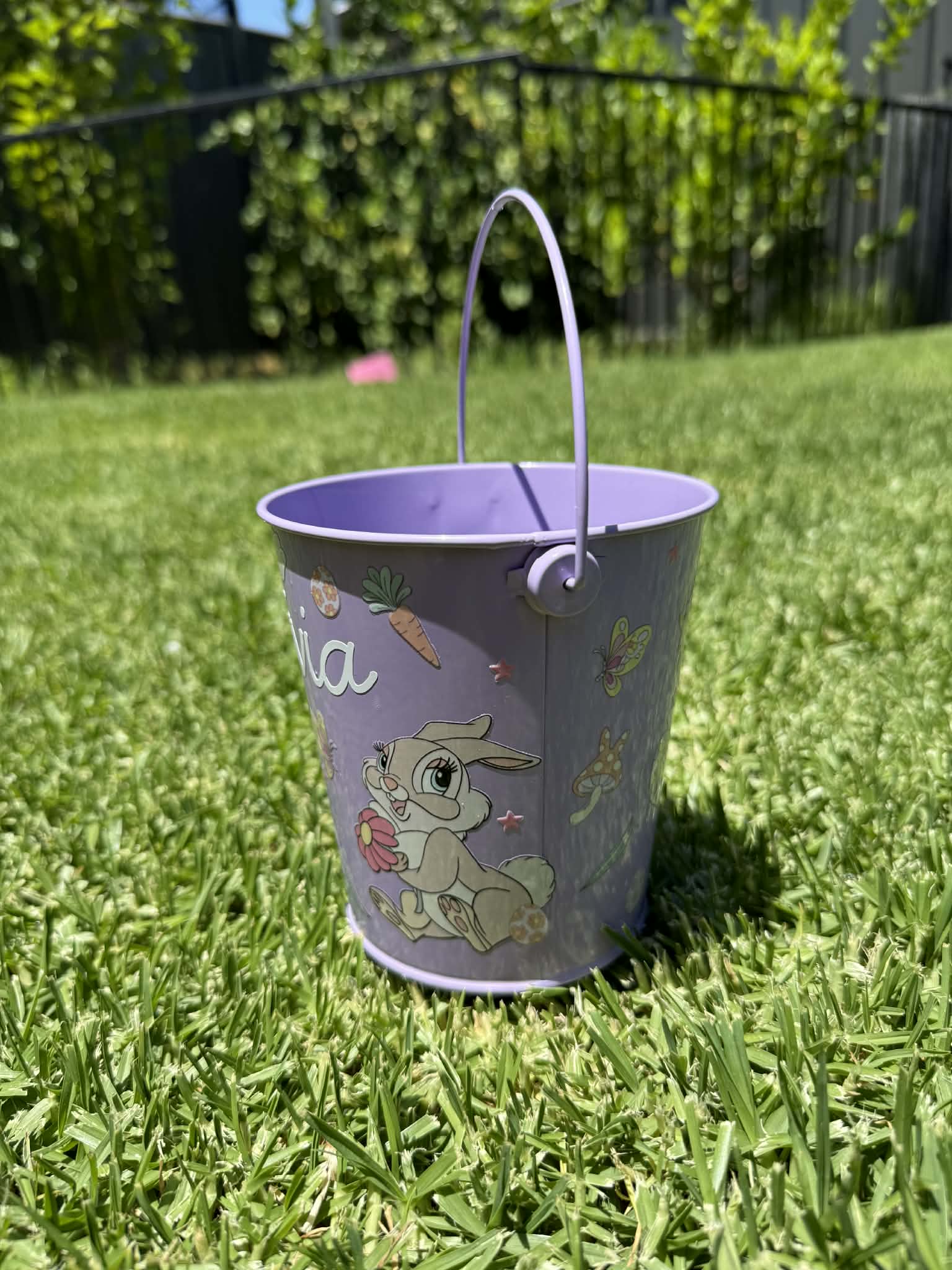 Personalised Bunny Bucket