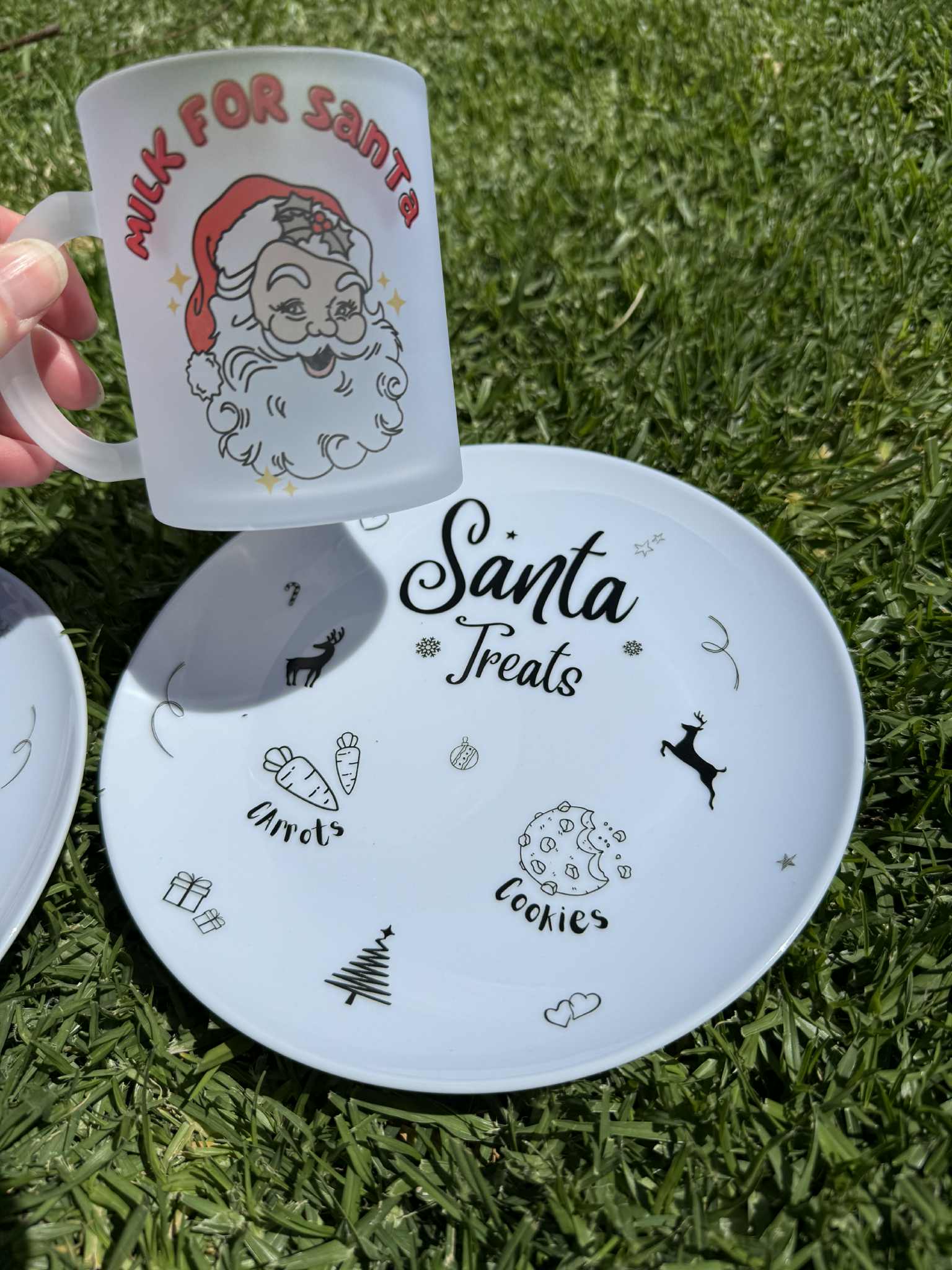 Santa Treat Plate