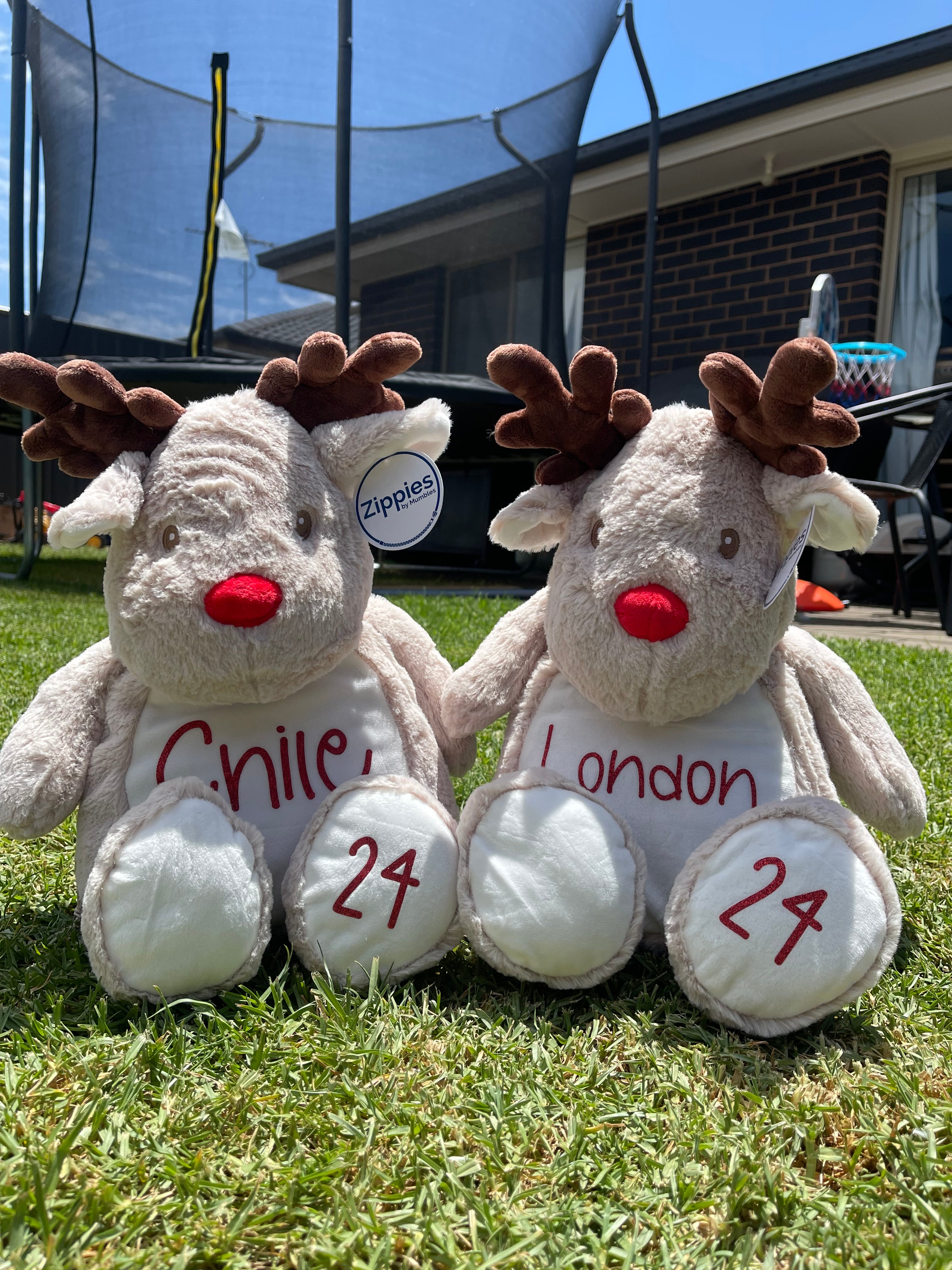 Personalised Plush Reindeer