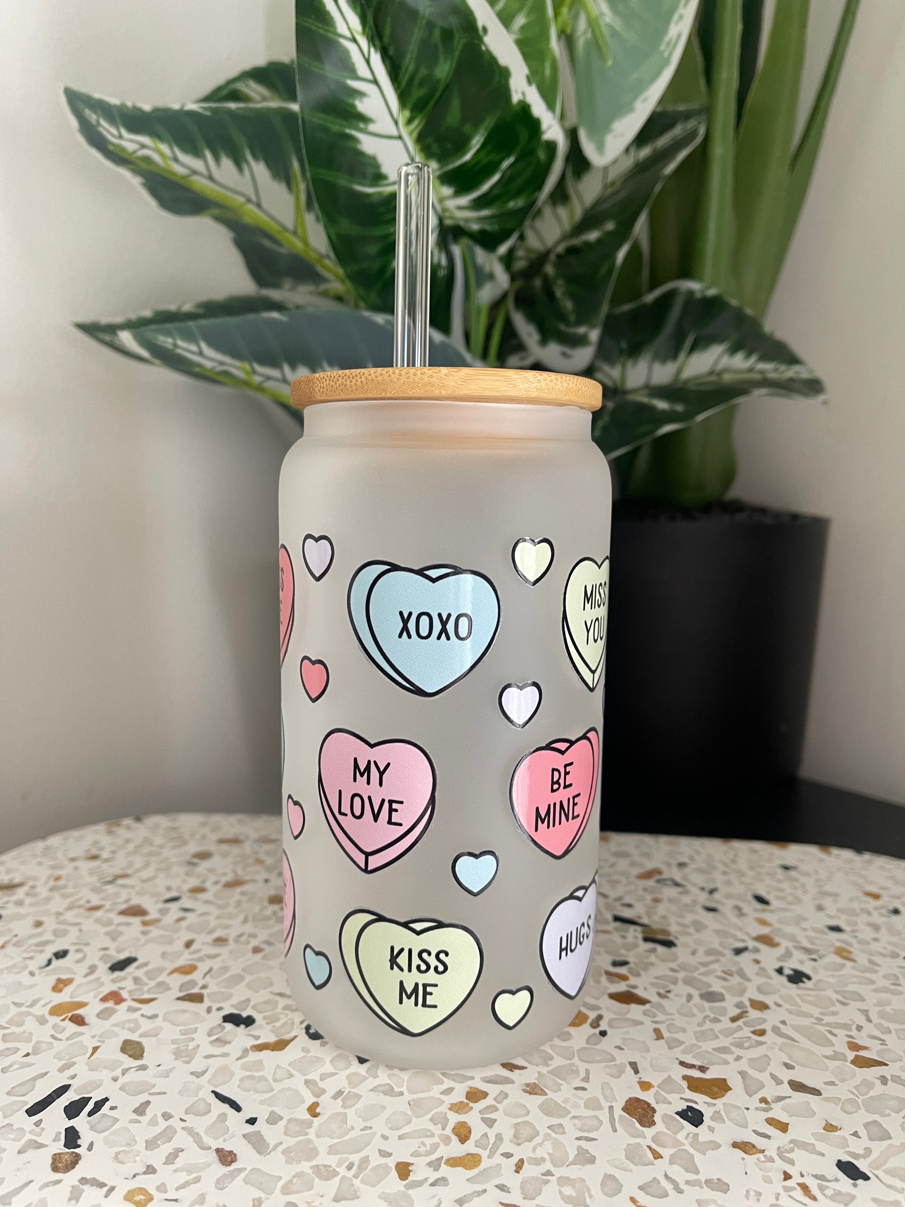 Kind Hearts Libbey Glass