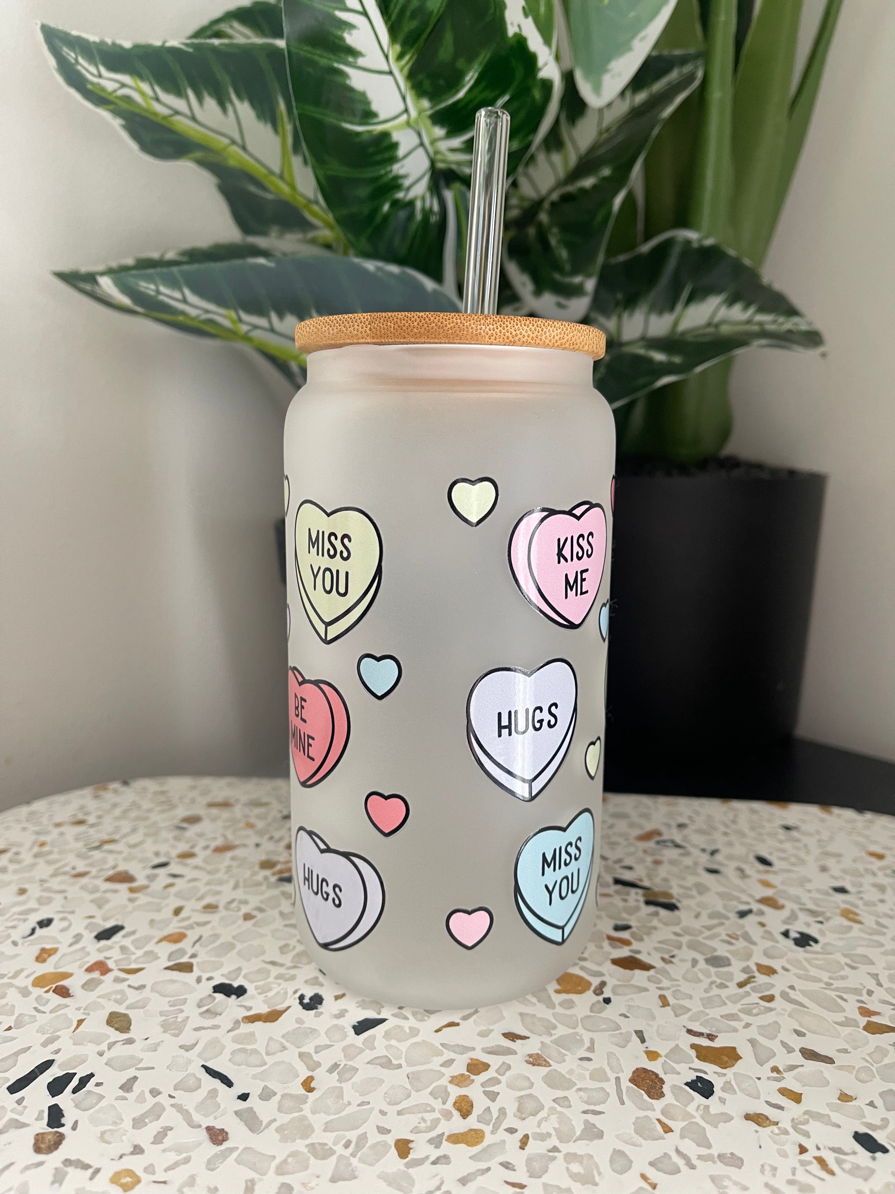 Kind Hearts Libbey Glass