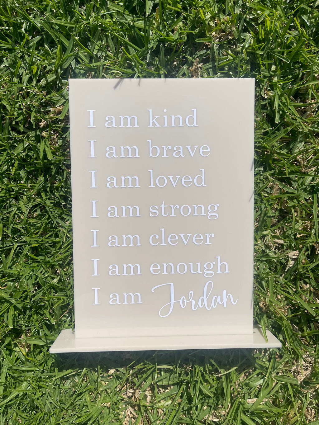 Affirmation Sign