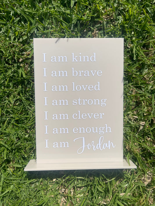 Affirmation Sign