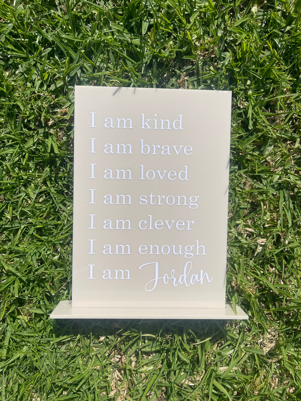Affirmation Sign
