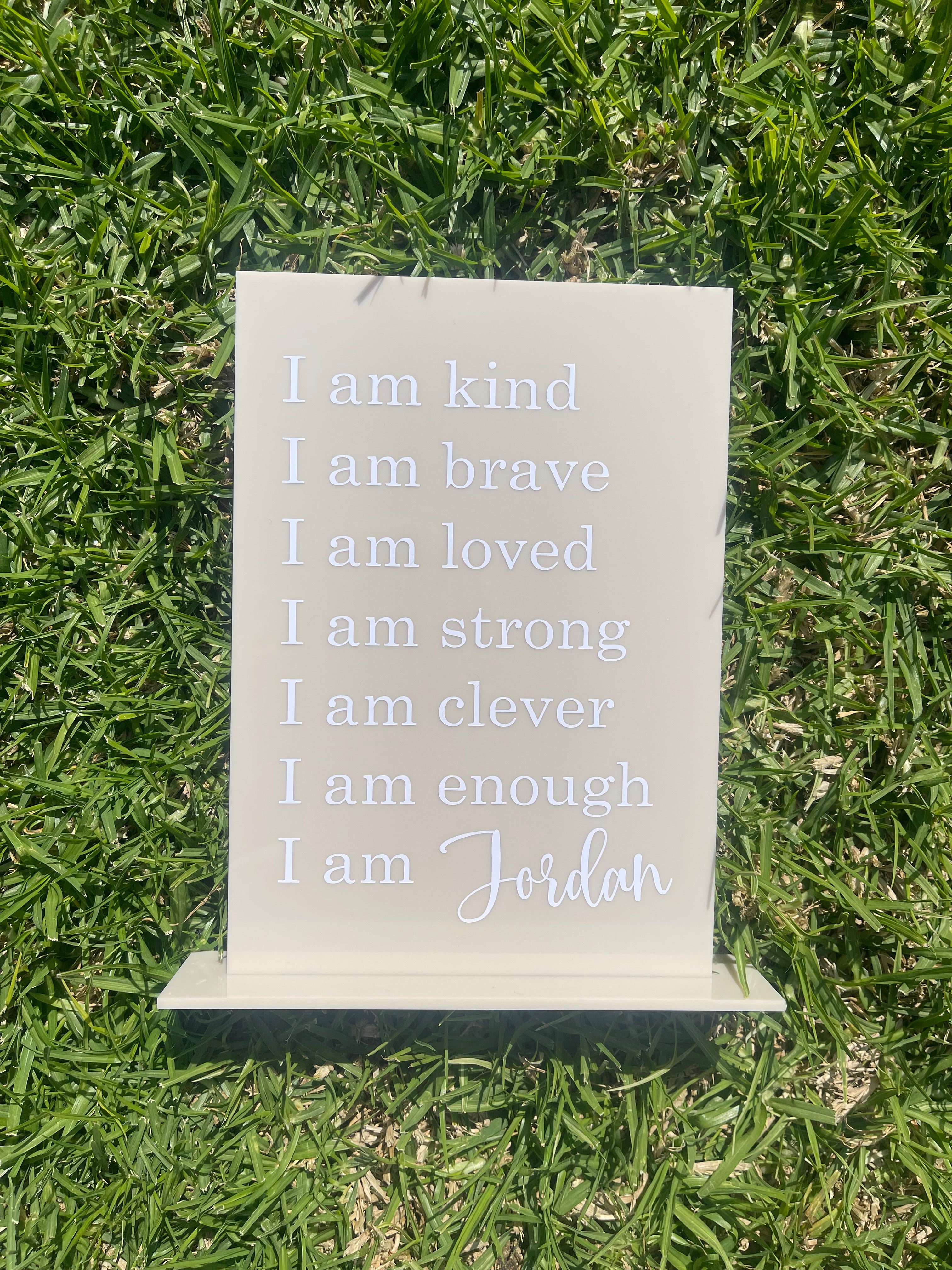 Affirmation Sign