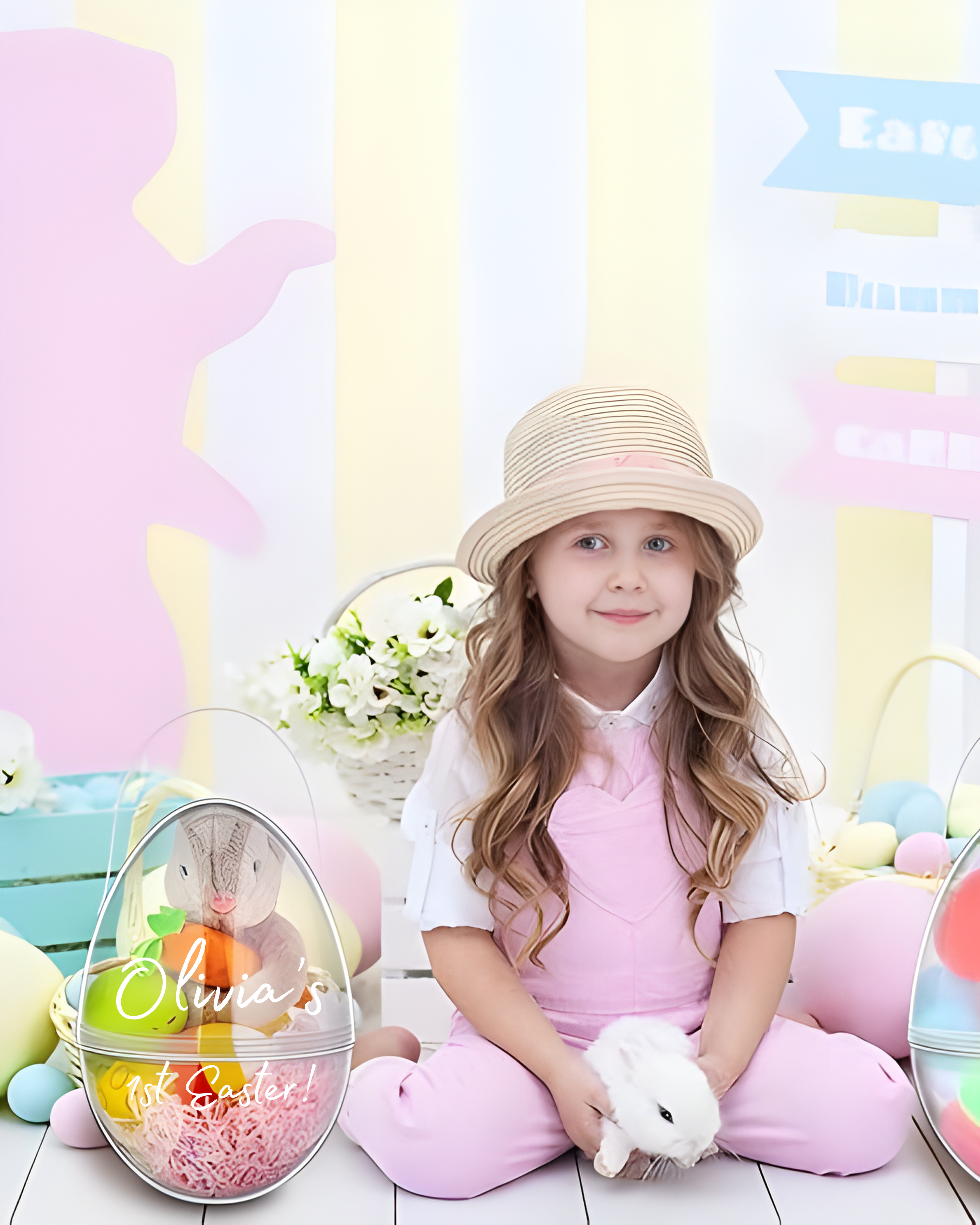 Personalised Fillable Egg- Large