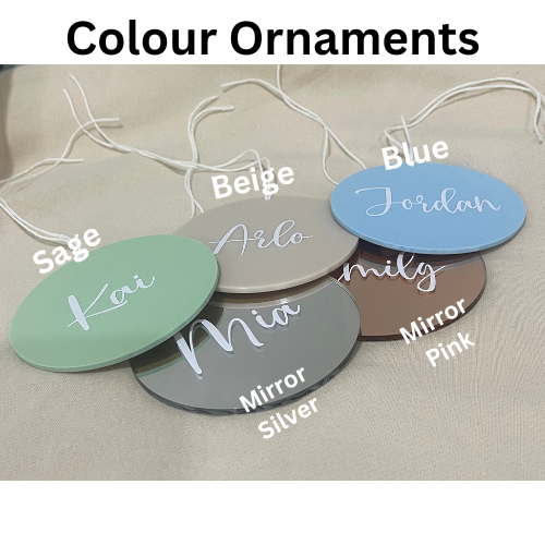 Personalised Ornaments