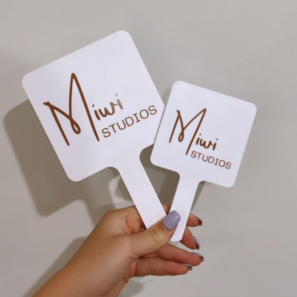 Personalised Handheld Mirrors