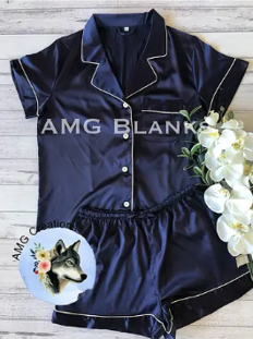 Personalised Satin PJ's- Adults