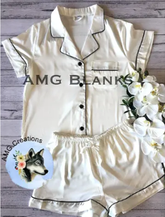 Personalised Satin PJ's- Adults