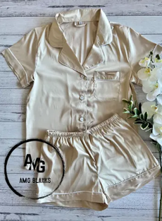 Personalised Satin PJ's- Adults